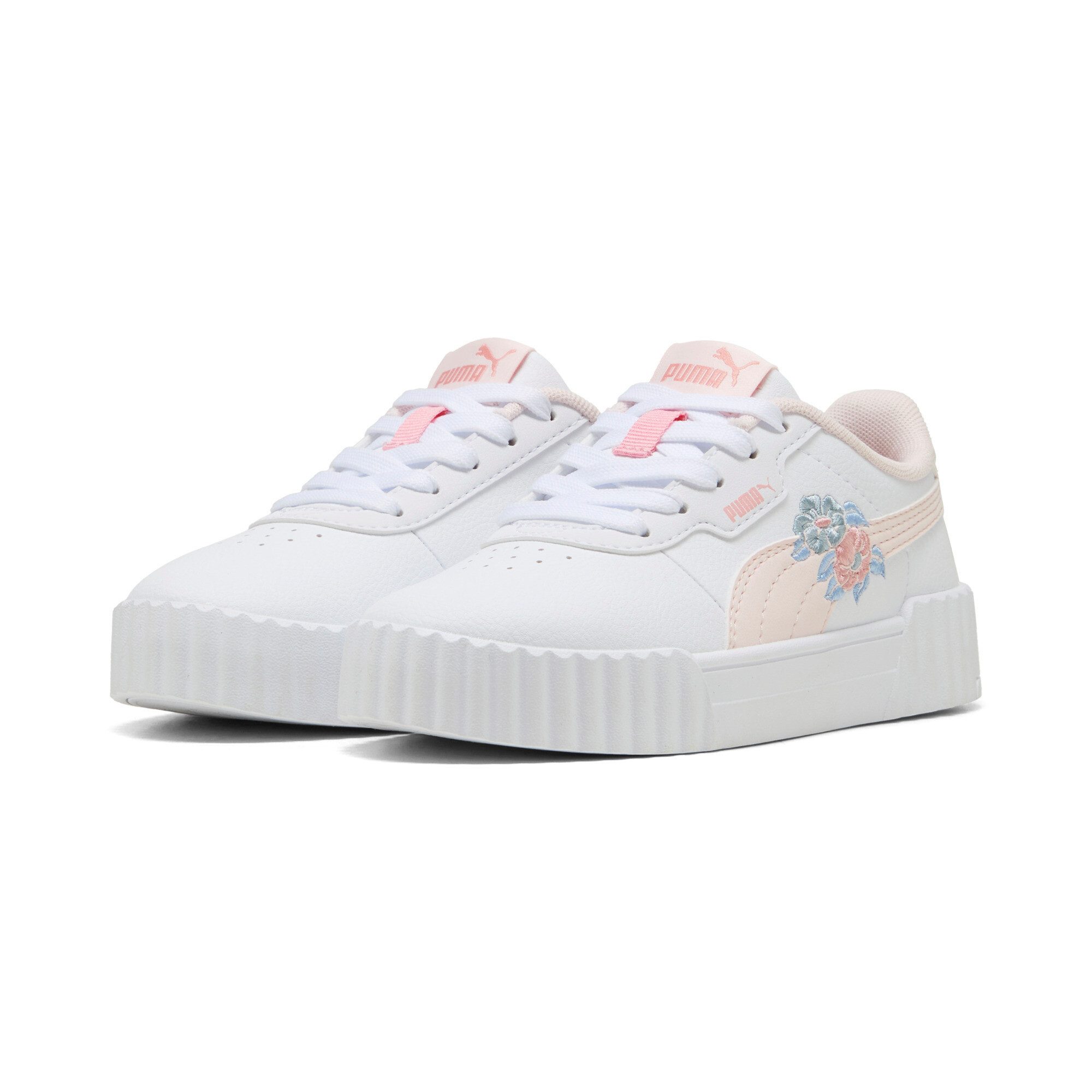 PUMA CARINA 3.0 FLORAL PS Sneaker für sportlichen Look im Alltag, weiches Textil-Innenmaterial