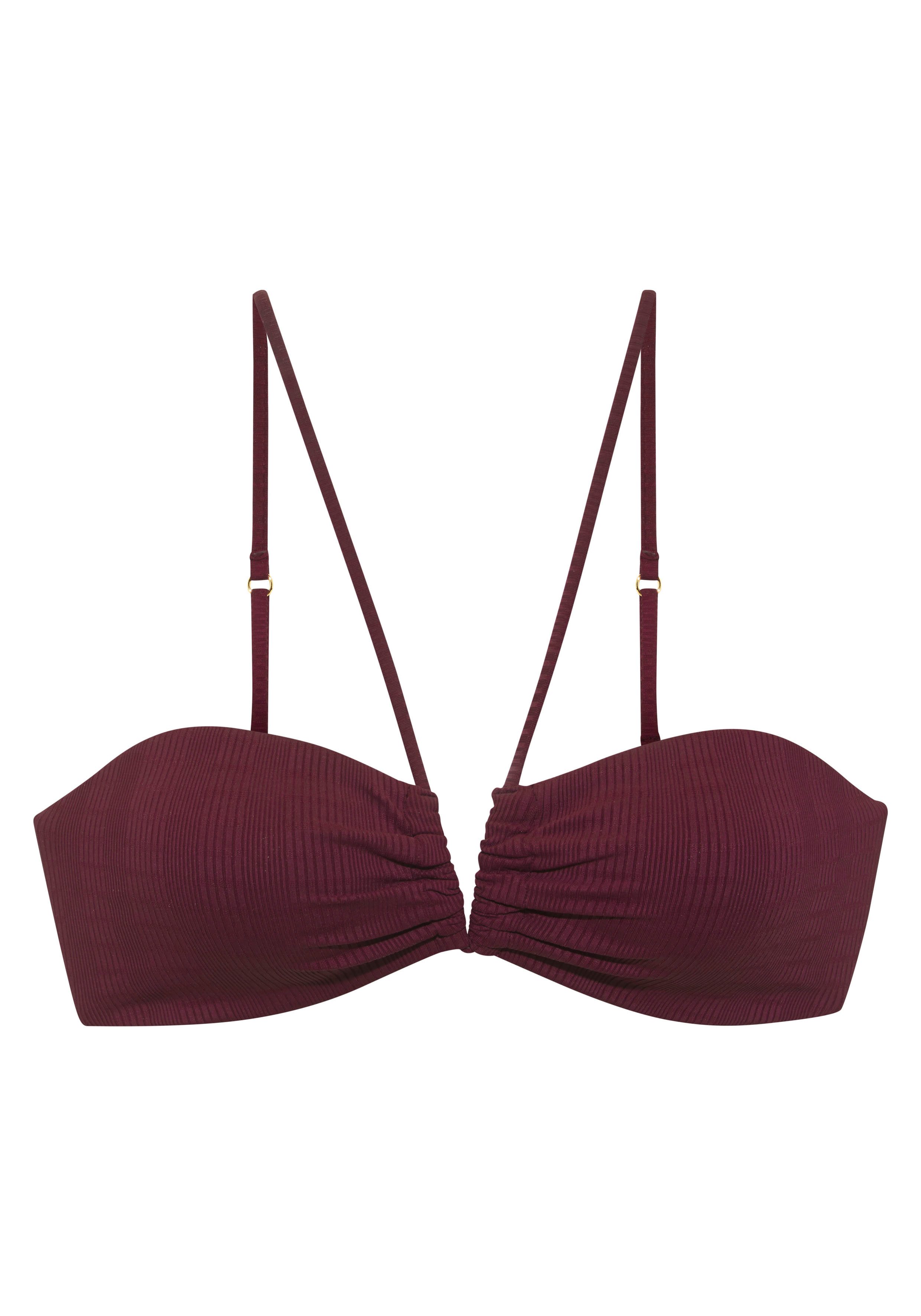 Copenhagen Studios Bandeau-Bikini-Top Nela, mit V-förmigem günstig online kaufen