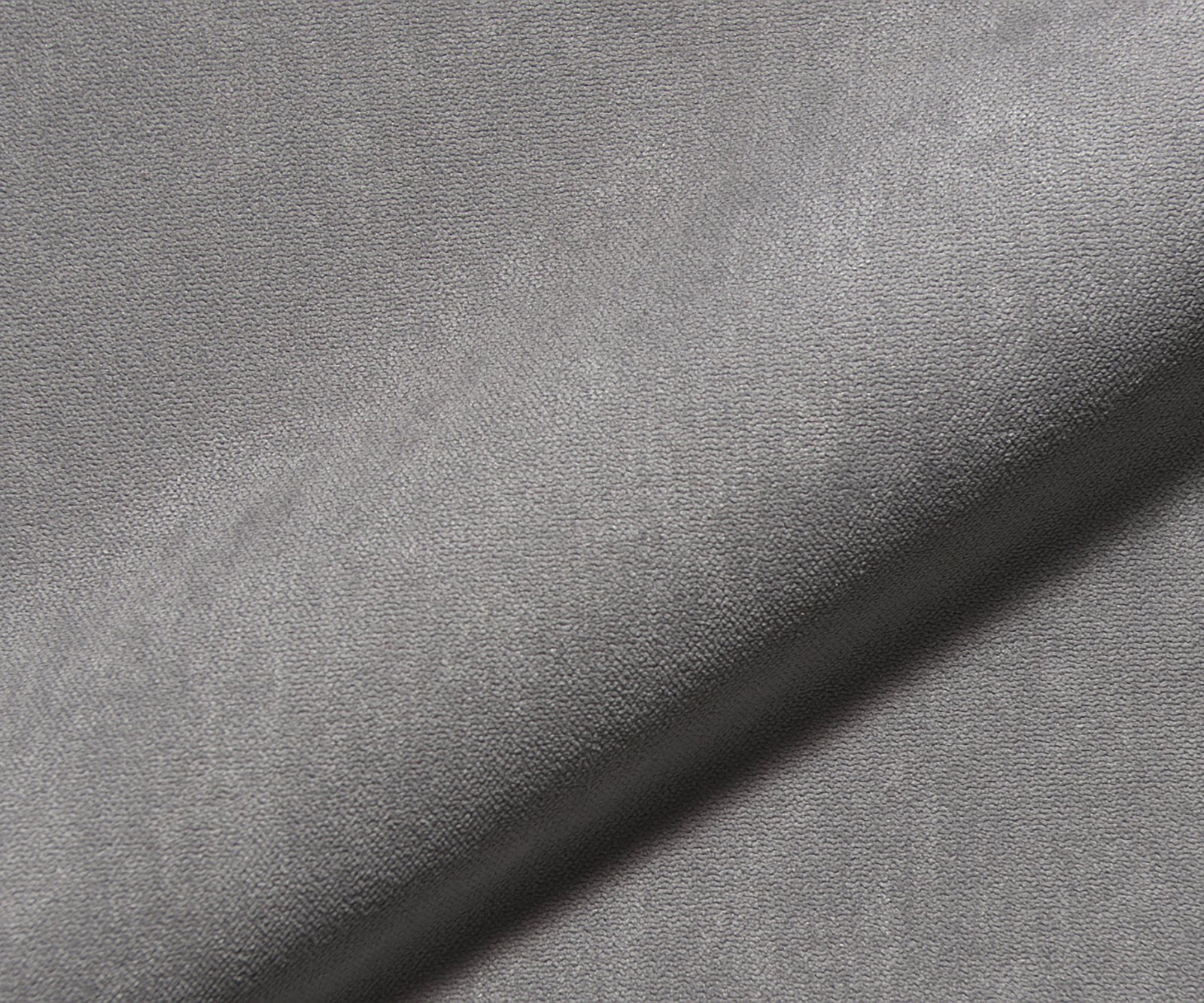 DELIFE Ecksofa Mikrofaser Recamiere 260x175 cm Brom, rechts Grau