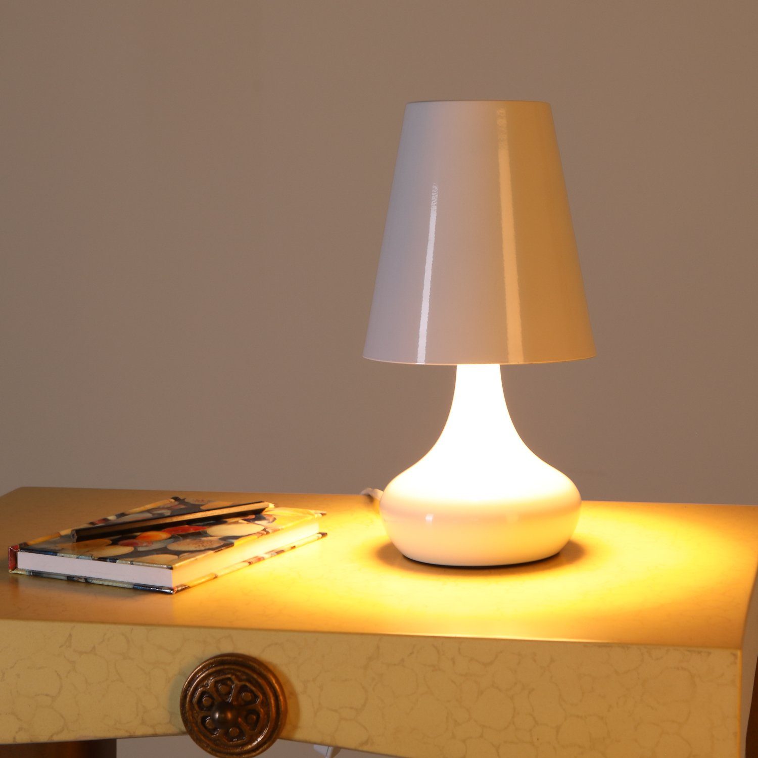 Home4Living Tischleuchte Tischlampe Nachttischlampe 230V Lampe günstig online kaufen