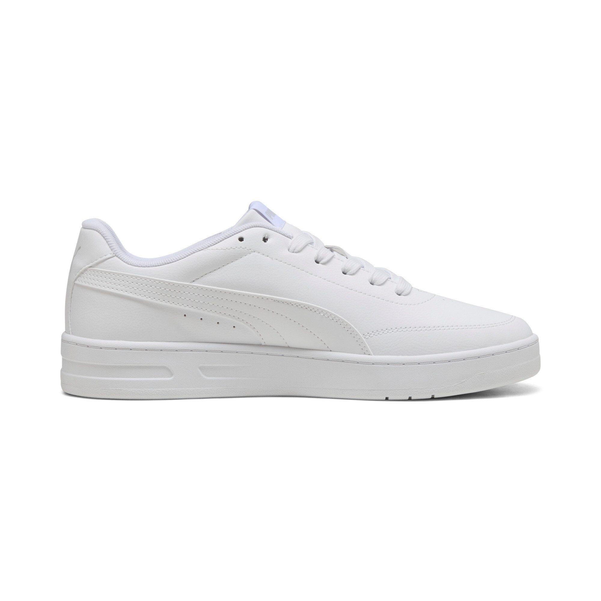PUMA COURT CLASSIC CLEAN Sneaker mit SoftFoam+ Innensohle, mit Synthetik-Obermaterial, mit Schnürung – Bild 3 von 5