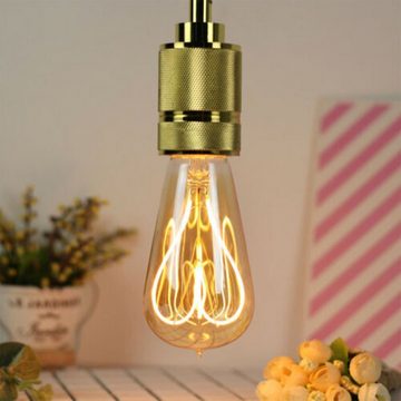 oyajia Flutlichtstrahler 4W LED Edison Glühbirne, Retro Liebe Bulb, Warmweiß