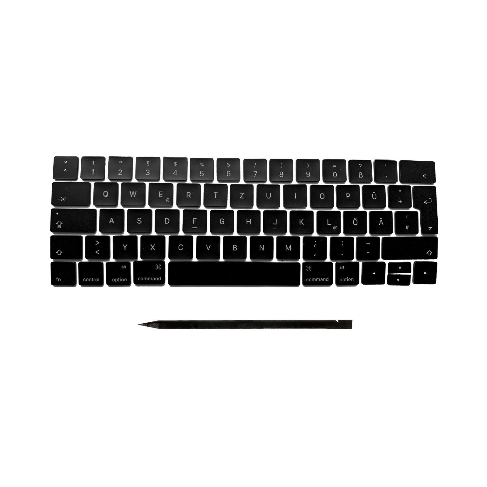 MY LAPTOP SETUP Tastatur-Tastenkappen Ersatztasten für MacBook Deutsches Layout ISO Tastenkappen A1706/A1707