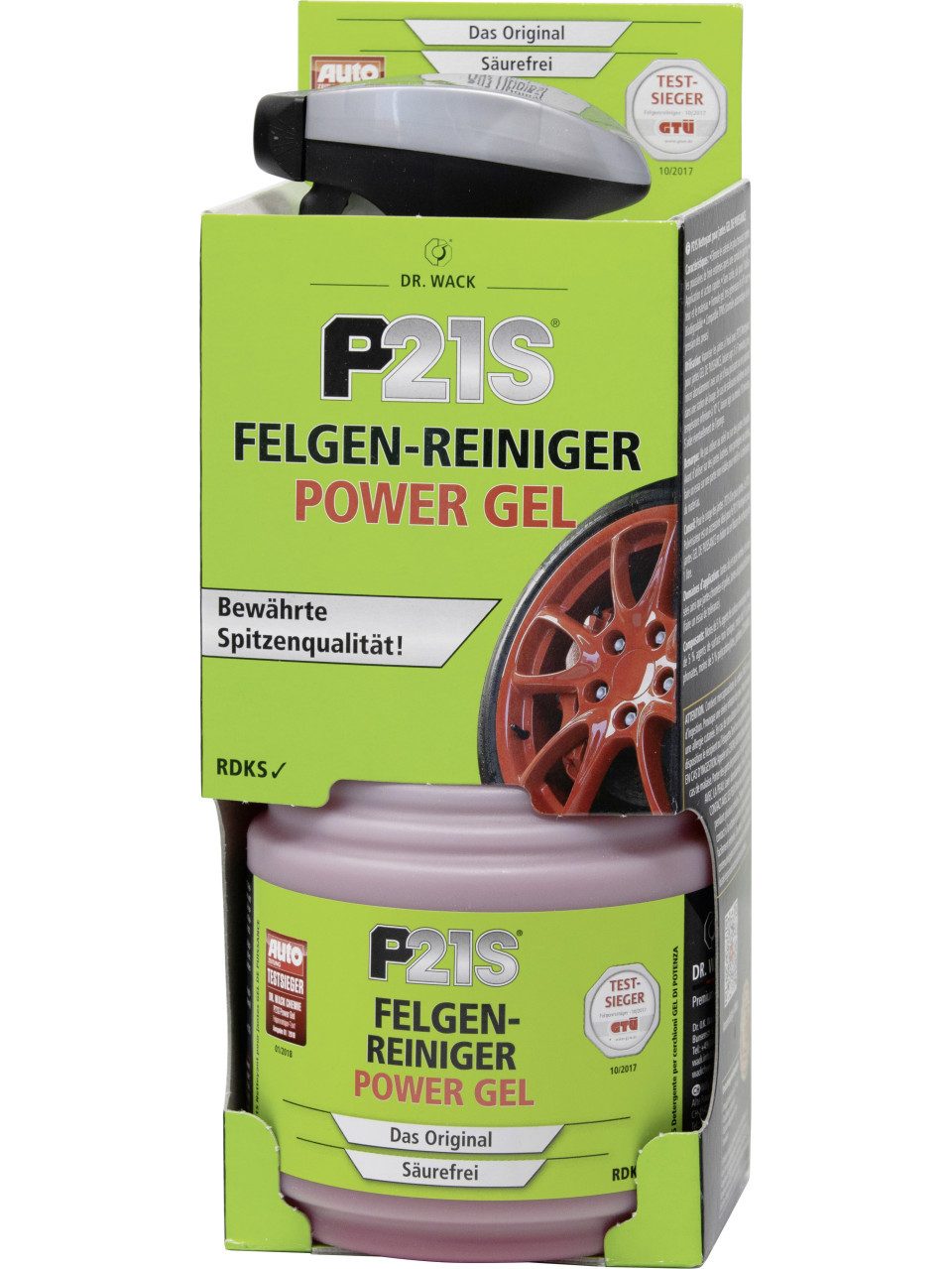 DR WACK Dr. Wack P21-S Felgenreiniger Power-Gel 750 ml Felgenreiniger