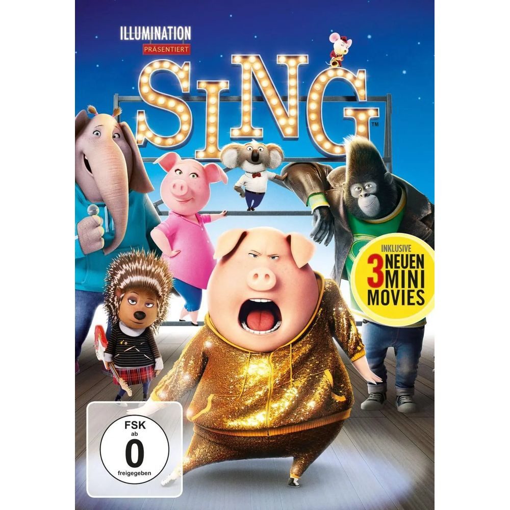 Universal Pictures DVD Sing