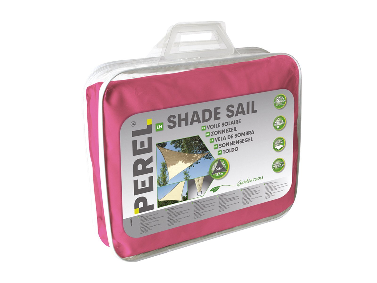 PEREL Sonnensegel, dreieckiges 5,6-11m² Dreiecksegel Sonnenschutz-Segel günstig online kaufen