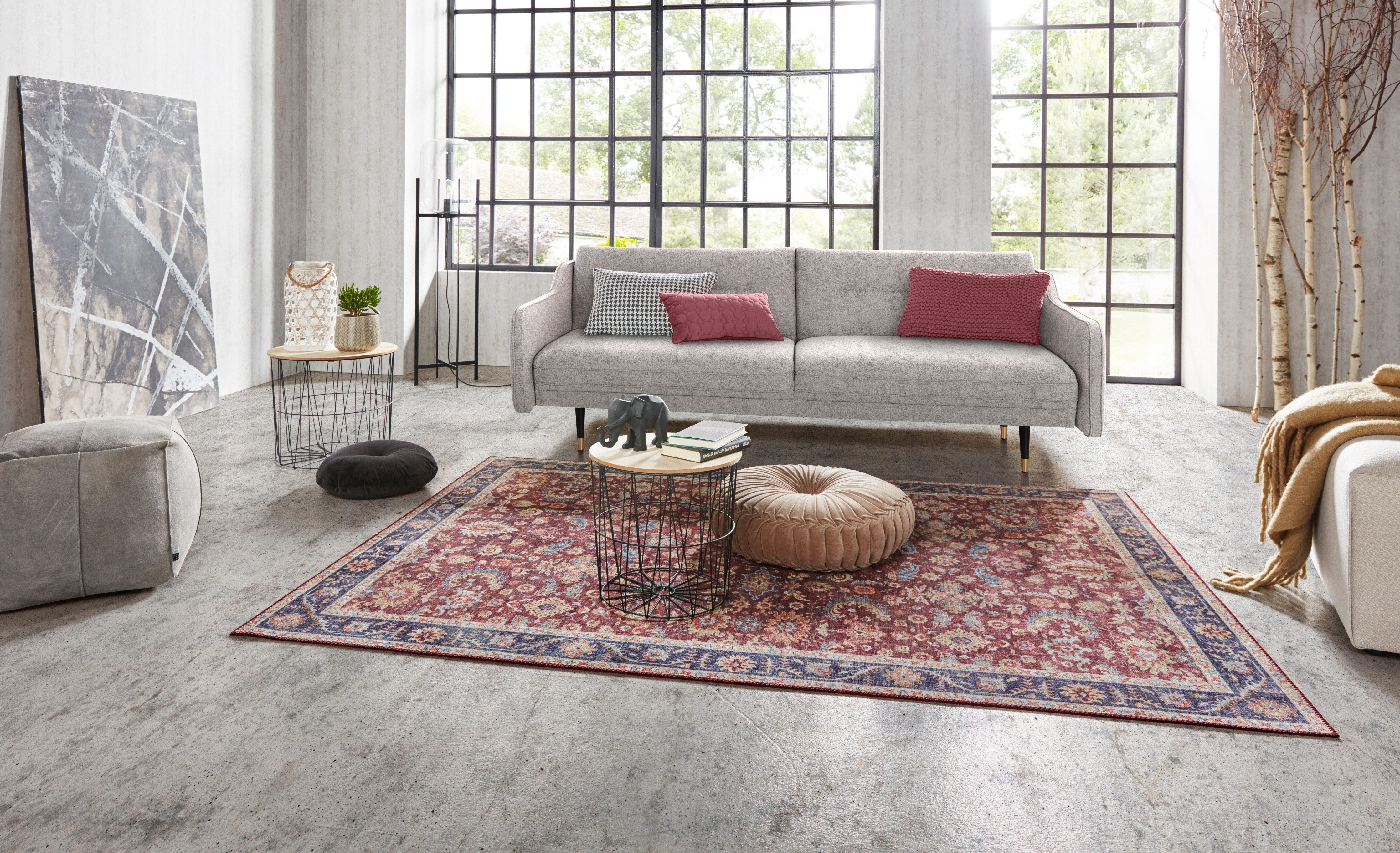 HANSE Home Teppich Vivana, rechteckig, Höhe: 5 mm, Orientalisch, Läufer, Vintage, Wohnzimmer, Schlafzimmer, Esszimmer