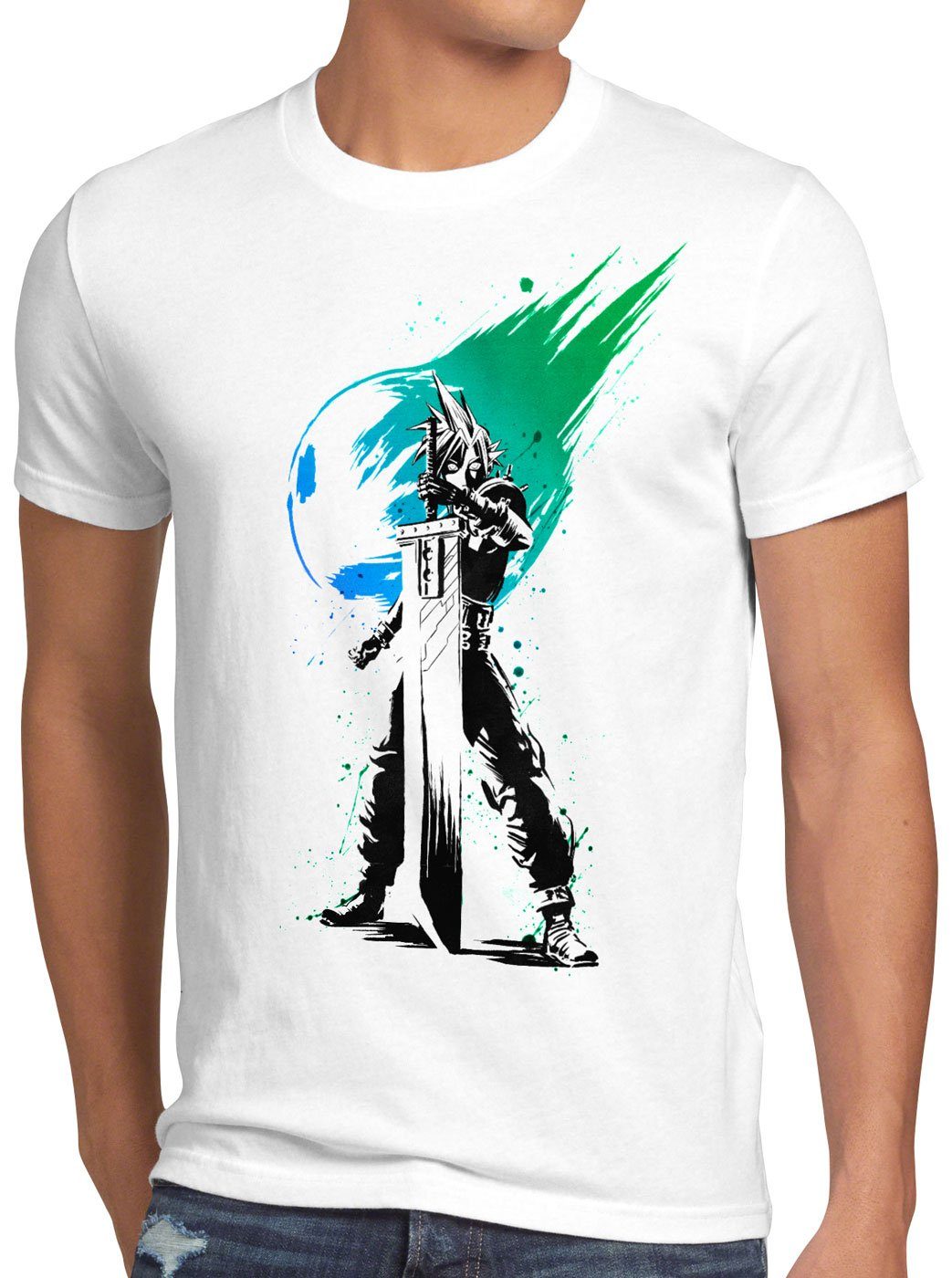 style3 T-Shirt Cloud Soldier final fantasy 7 VII chocobo sephiroth ps4 ps5 günstig online kaufen