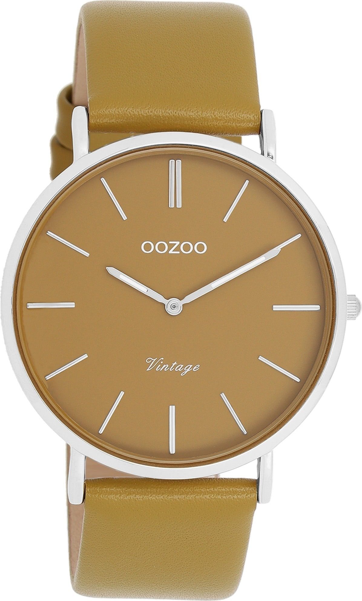 Quarzuhr Oozoo Damen Armbanduhr Vintage Analog