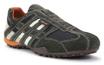 Geox UOMO SNAKE Slip-On Sneaker mit modischen Ziernähten und mit Geox Spezial Membrane