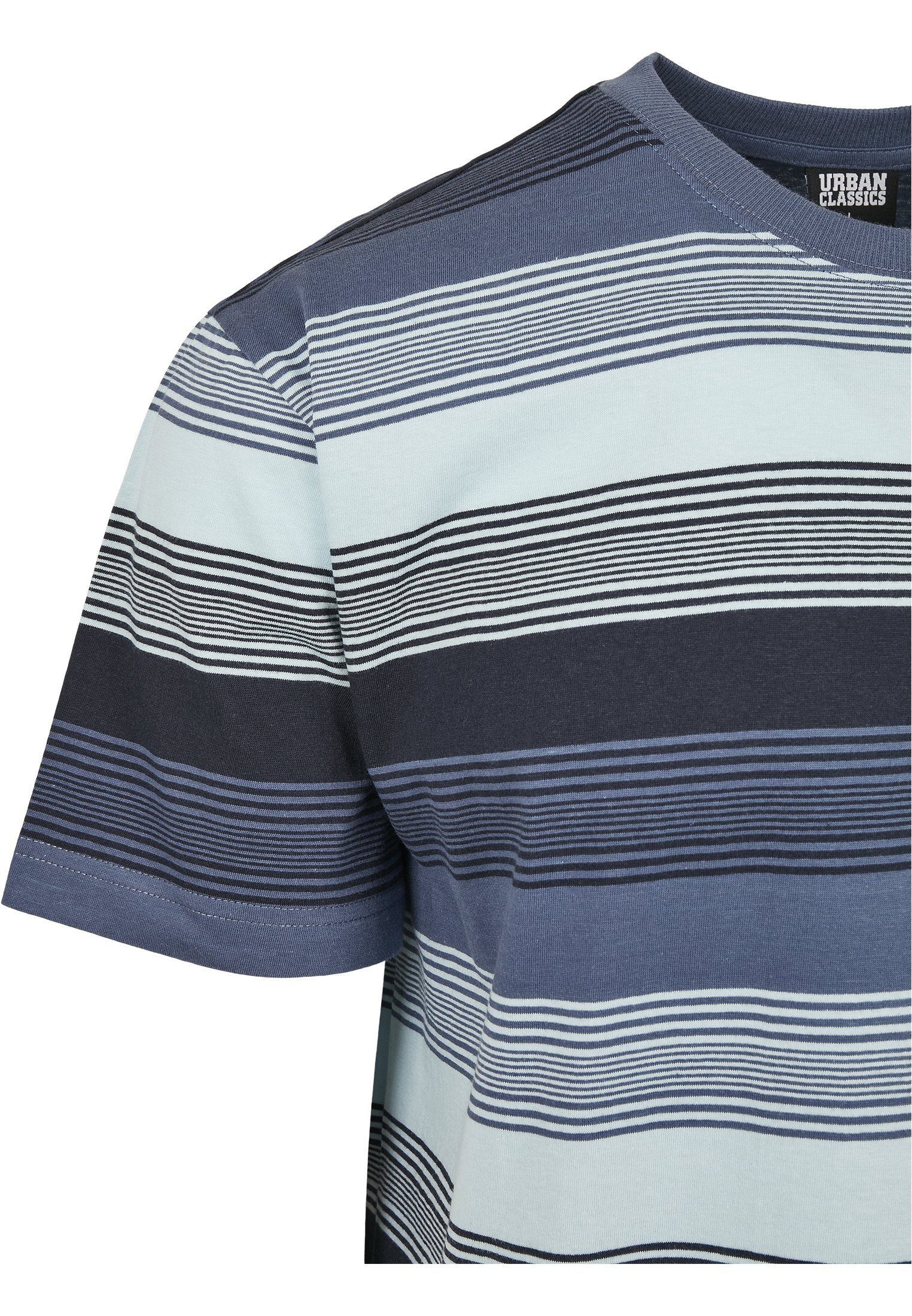 URBAN CLASSICS Dyed T-Shirt T-Shirt Sunrise Yarn (1-tlg) Stripe Tee