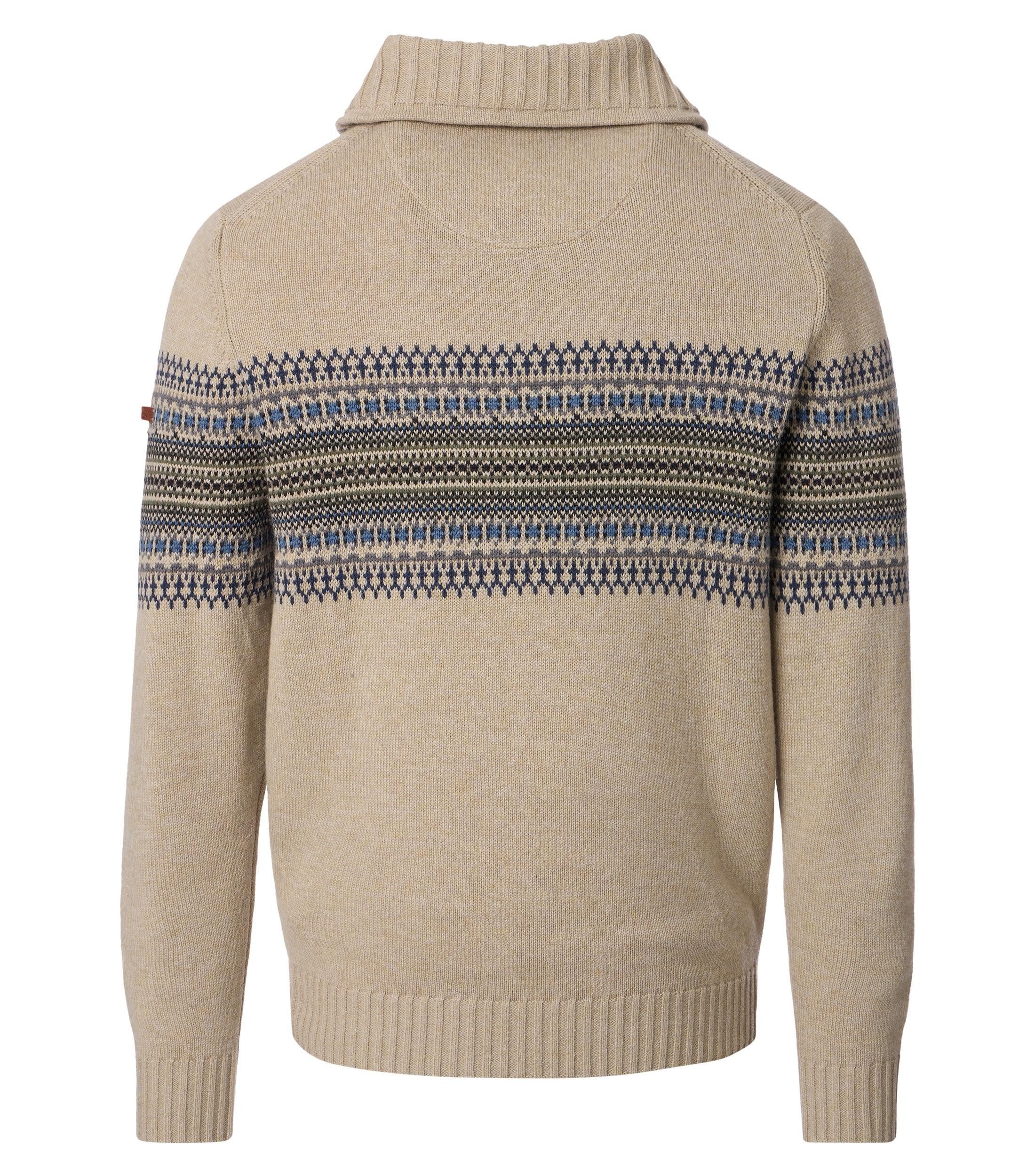 Redmond Strickpullover gestreift