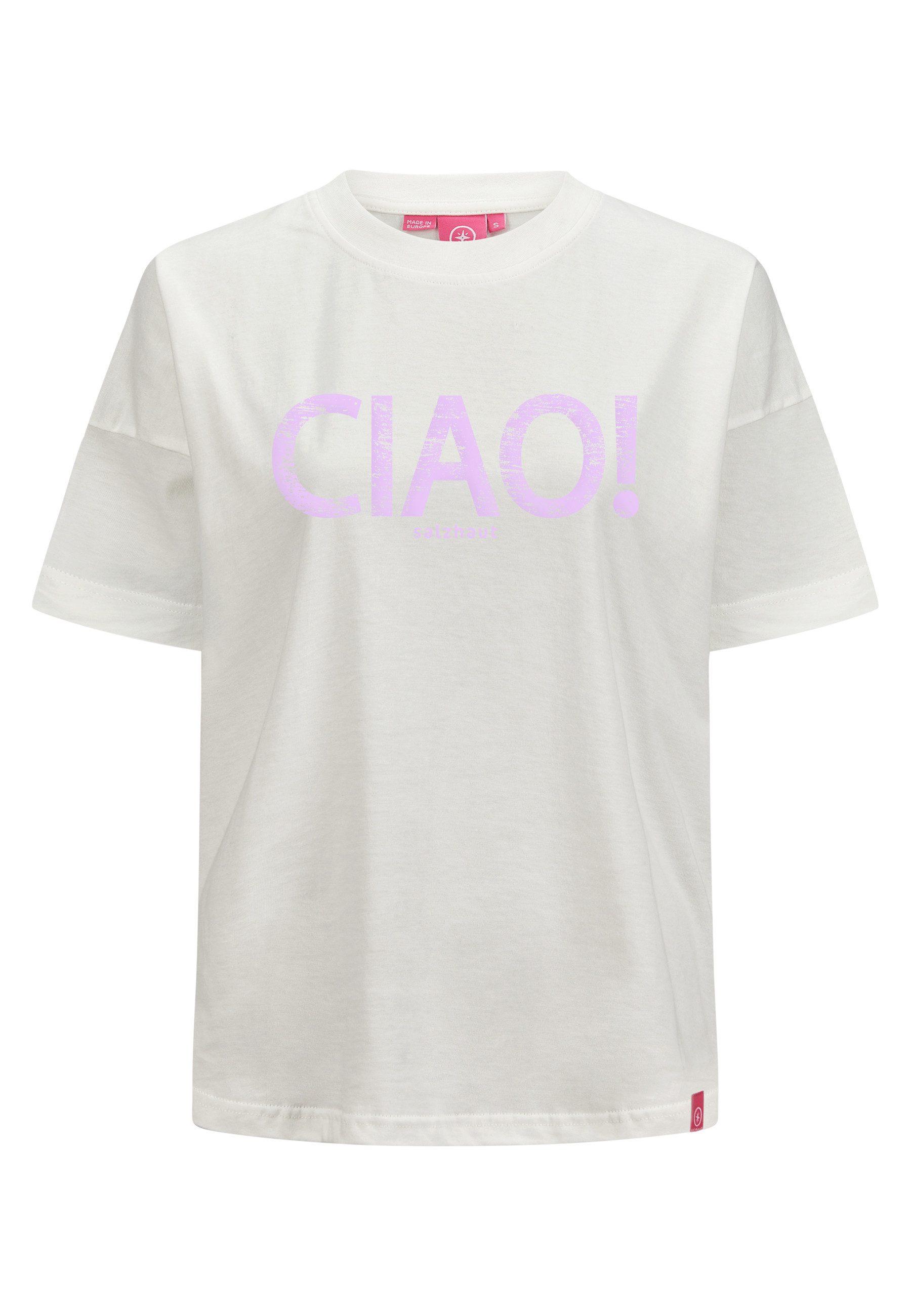 salzhaut T-Shirt LEEV-CIAO Damen Relaxed-Fit Der günstig online kaufen