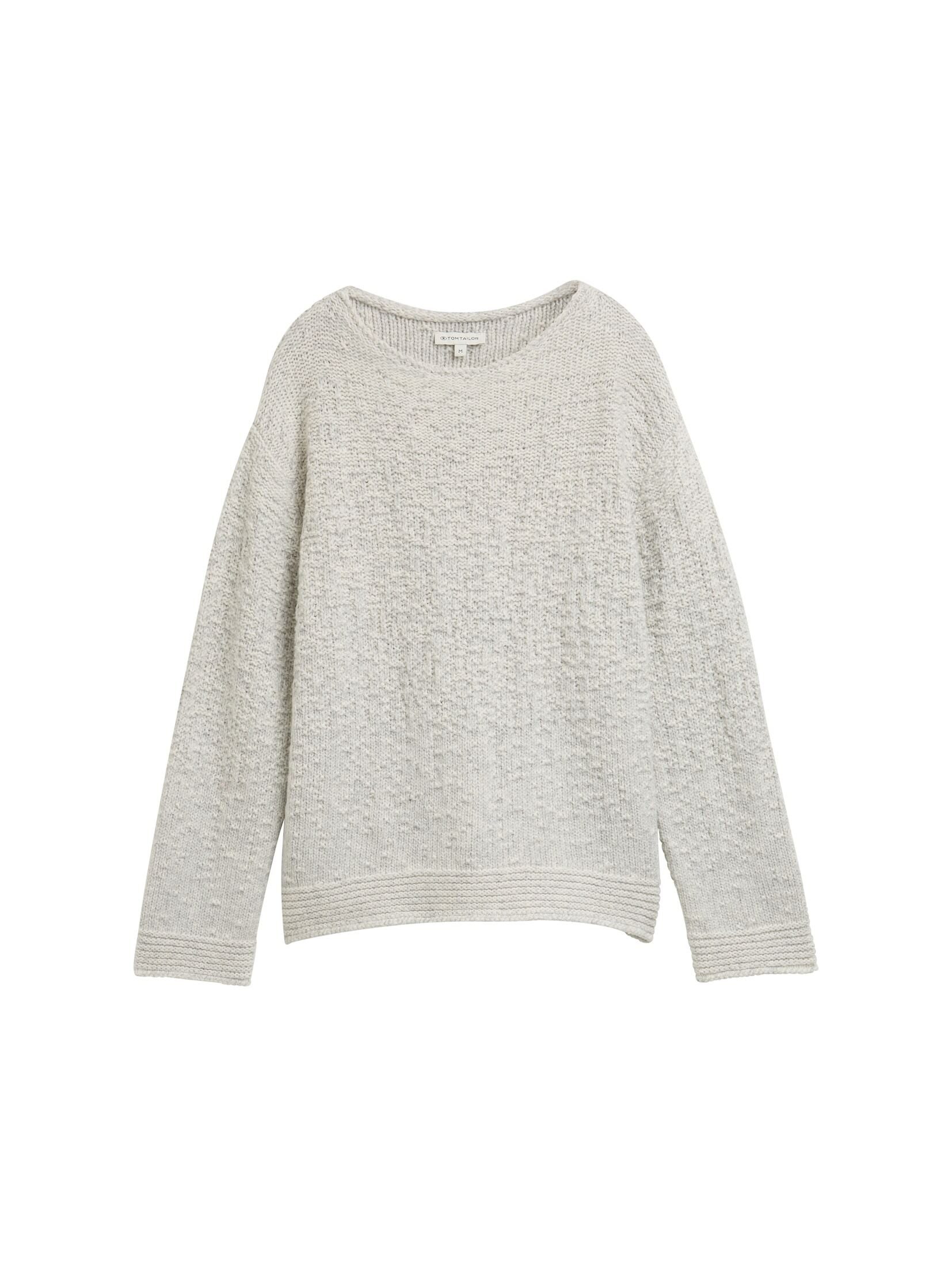 TOM TAILOR Strickpullover Pullover & Strickjacken Strickpullover mit Strukt günstig online kaufen