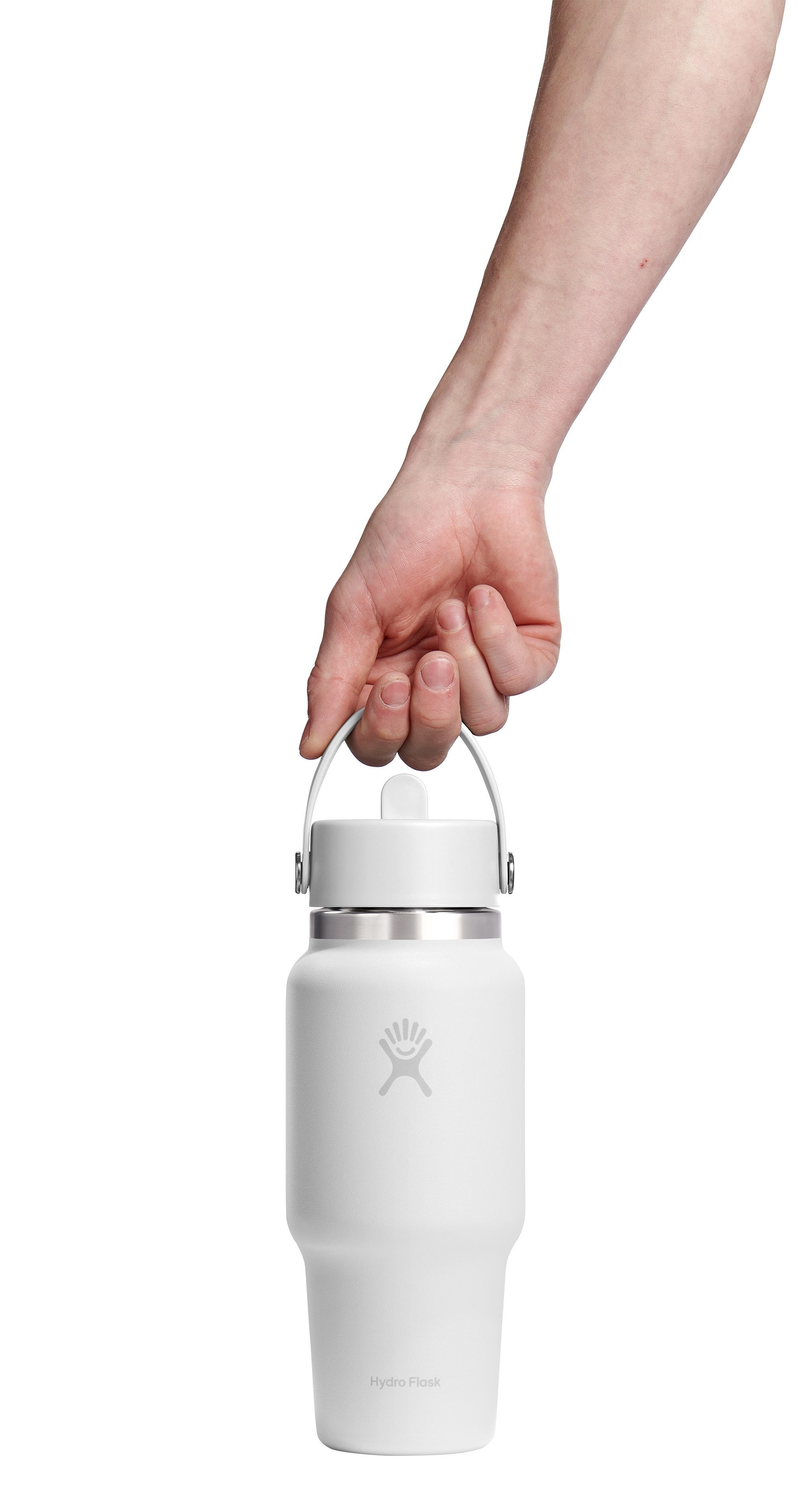 Hydro Flask Trinkflasche 24 OZ Wide Flex Straw Travel Bottle Cap, 710 ml, Geeignet für alle Wide Mouth Kappen und Deckel