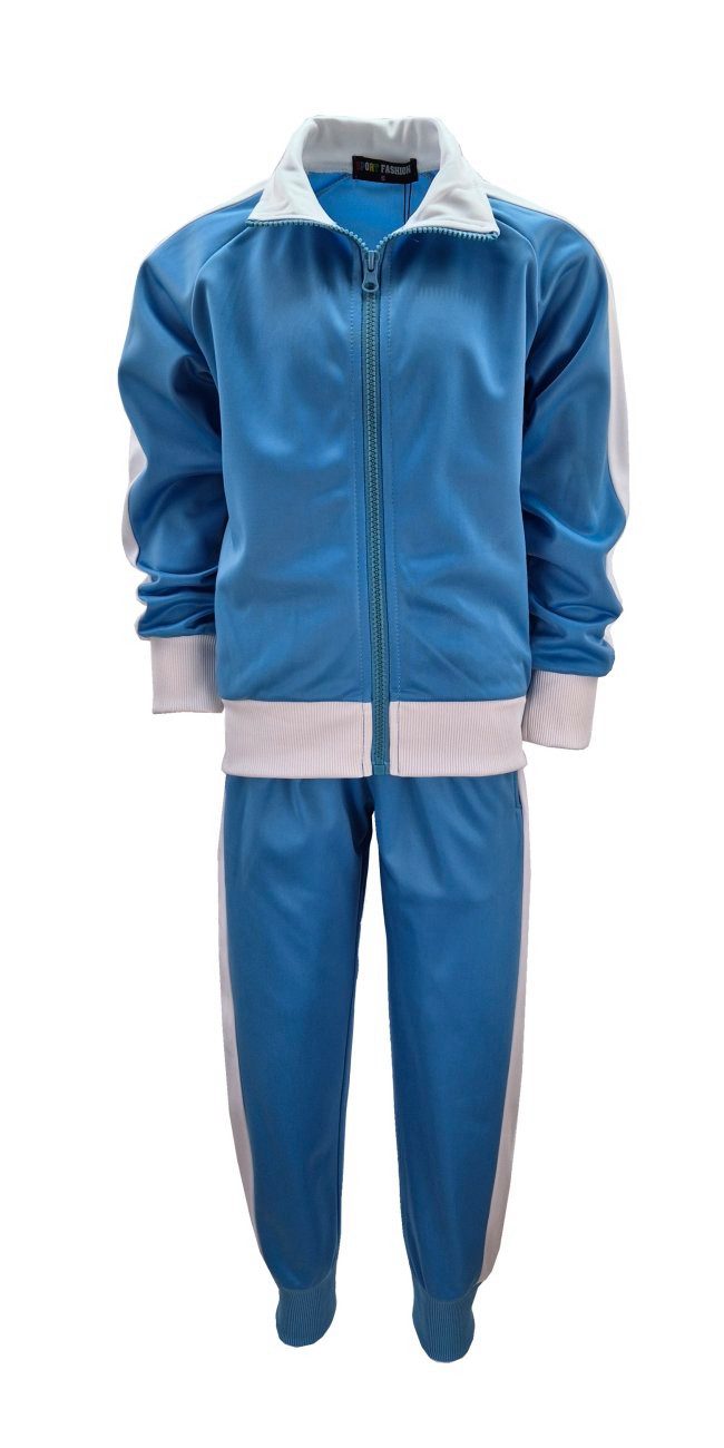 Hessis Trainingsanzug Jogginganzug in vielen Farben, Freizeitanzug, JF202 (Set, 2-tlg., Jacke mit Jogginghose), für Kinder