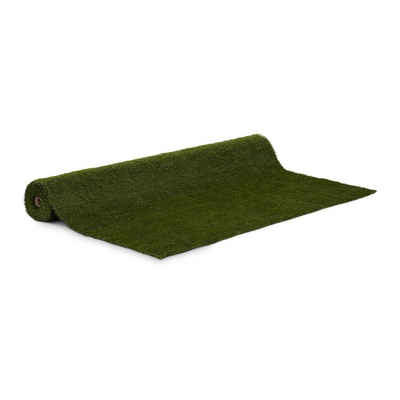 Kunstrasen »Artificial grass - 200 x 500 cm - Height: 30 mm - Stitch rate: 20/10 cm - UV-resistant«, Hillvert, Höhe 3 mm