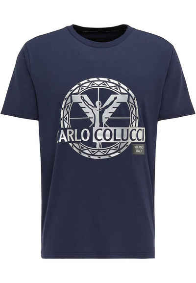 CARLO COLUCCI T-Shirt 3D-Logo (1-tlg)