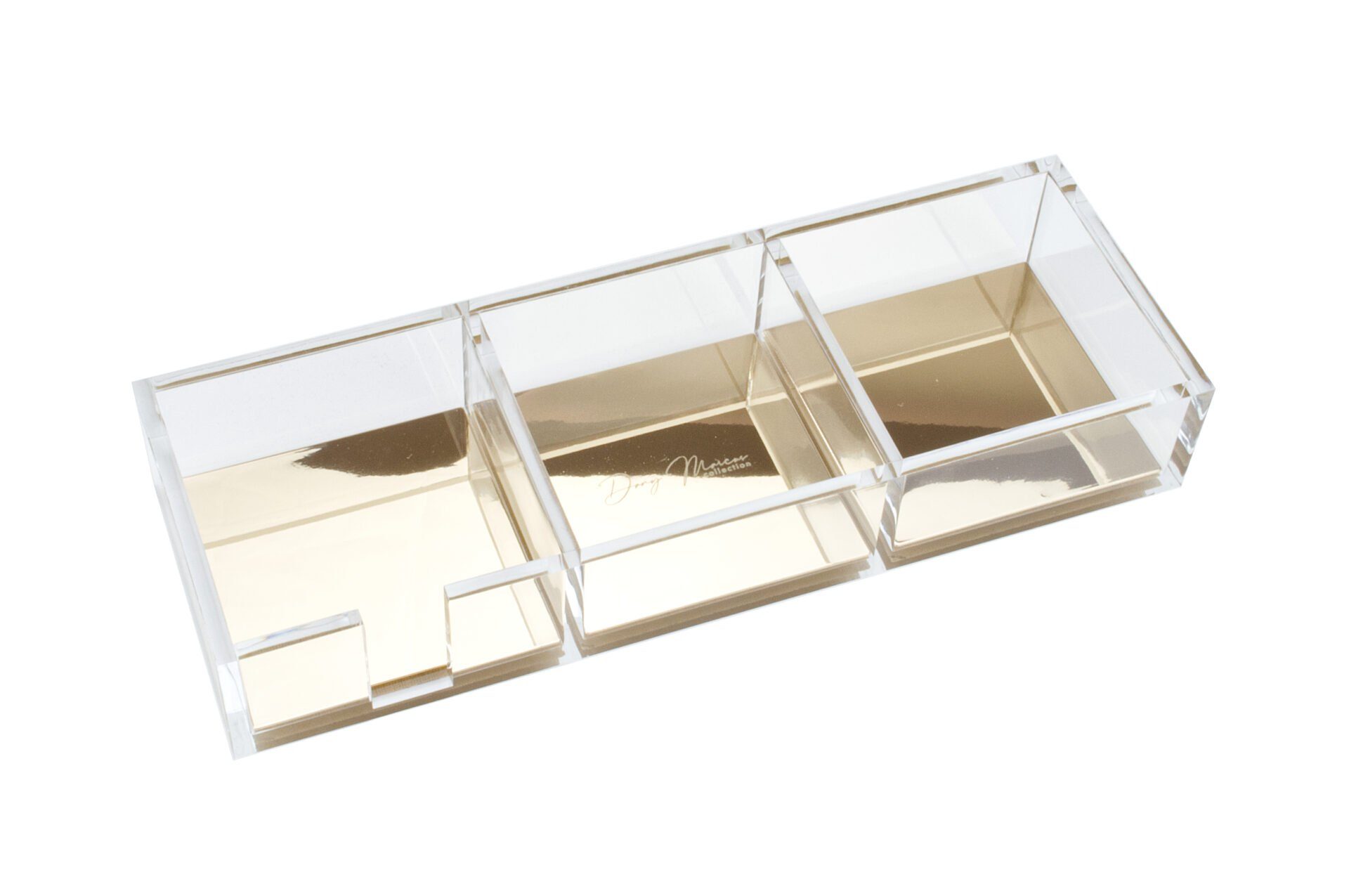 Dany Marcus Organizer Organizer Acryl Gold, Schreibtisch-Organizer
