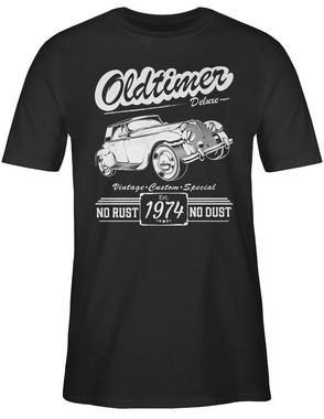 Shirtracer T-Shirt Fünfzigster Oldtimer Baujahr 1974 50. Geburtstag