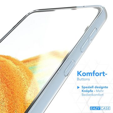 EAZY CASE Handyhülle Slimcover Clear für Samsung Galaxy A33 5G 6,4 Zoll, durchsichtige Hülle Ultra Dünn Silikon Backcover TPU Telefonhülle Klar