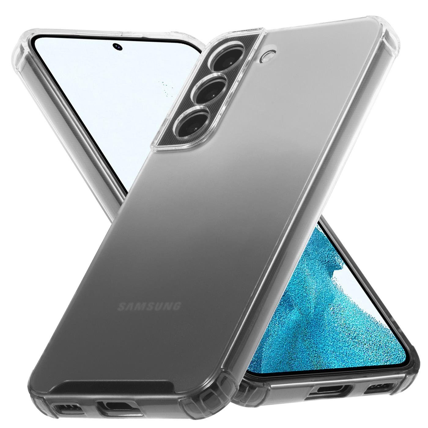 CoolGadget Handyhülle Farbverlauf Twilight Hülle für Samsung Galaxy S21 6,2 Zoll, Robust Hybrid Slim Cover Kamera Schutz Hülle für Samsung S21 5G Case