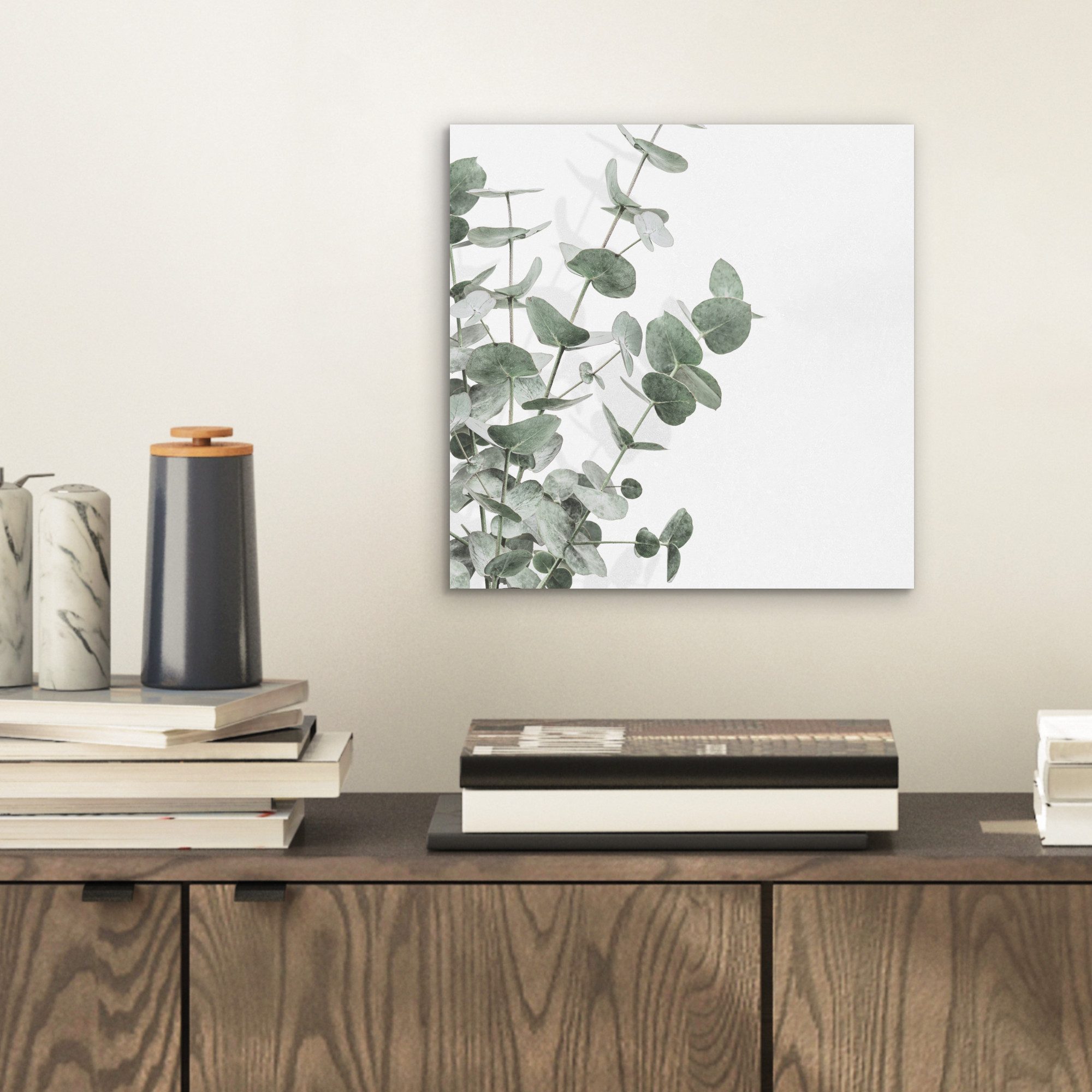 MuchoWow Metallbild Eukalyptus - Blätter - günstig online kaufen