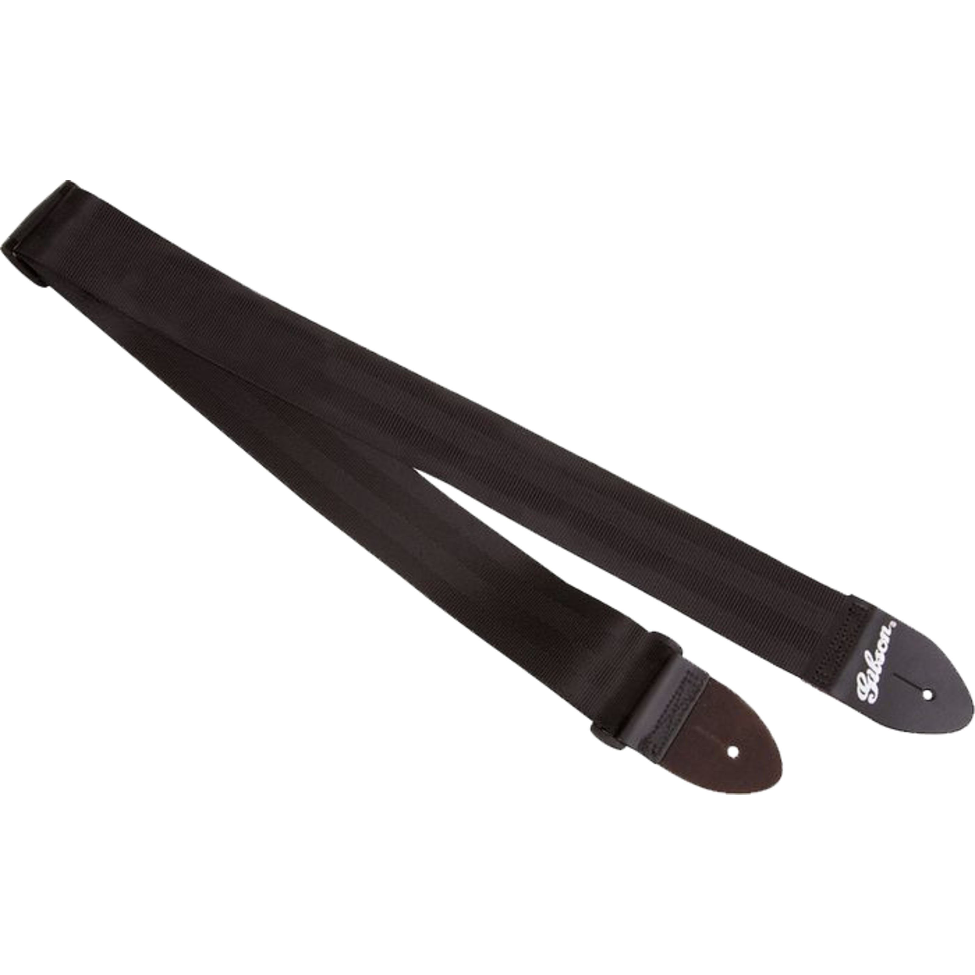 Gibson Gitarrengurt, ASGSB-10 Guitar Strap 2" Jet Black - Gitarrengurt