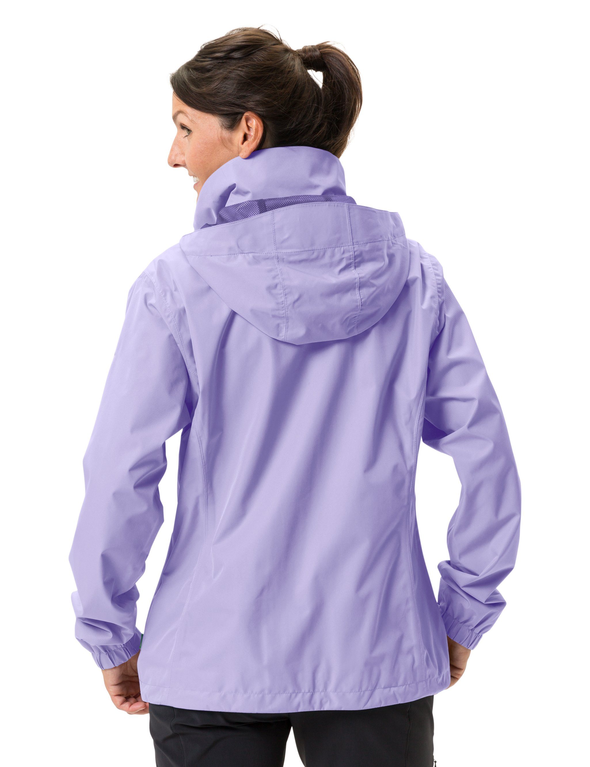 Women's pastel lilac Klimaneutral kompensiert Jacket Outdoorjacke Light (1-St) VAUDE Escape