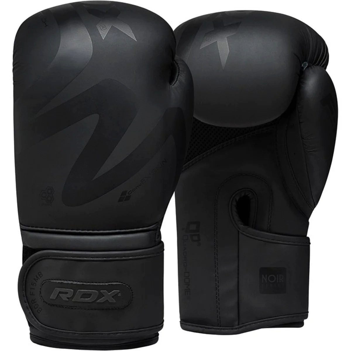 RDX Sports Boxhandschuhe RDX Sports F15 Training Boxhandschuhe - langlebig - 12 oz - Schwarz