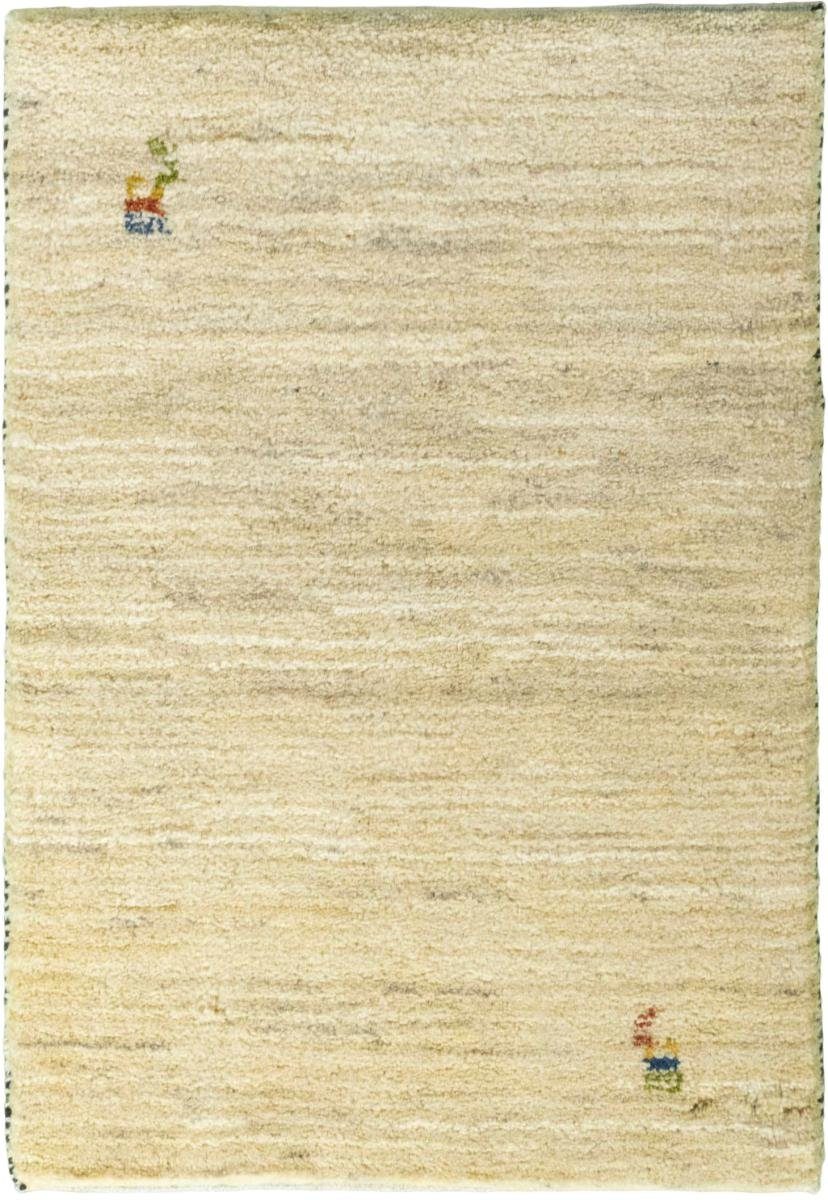 Orientteppich rechteckig, Gabbeh Moderner Orientteppich, Perser Nain mm Handgeknüpfter Höhe: Trading, 18 61x87
