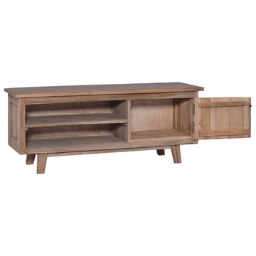 vidaXL TV-Schrank TV-Schrank 100x30x40 cm Teak Massivholz Lowboard