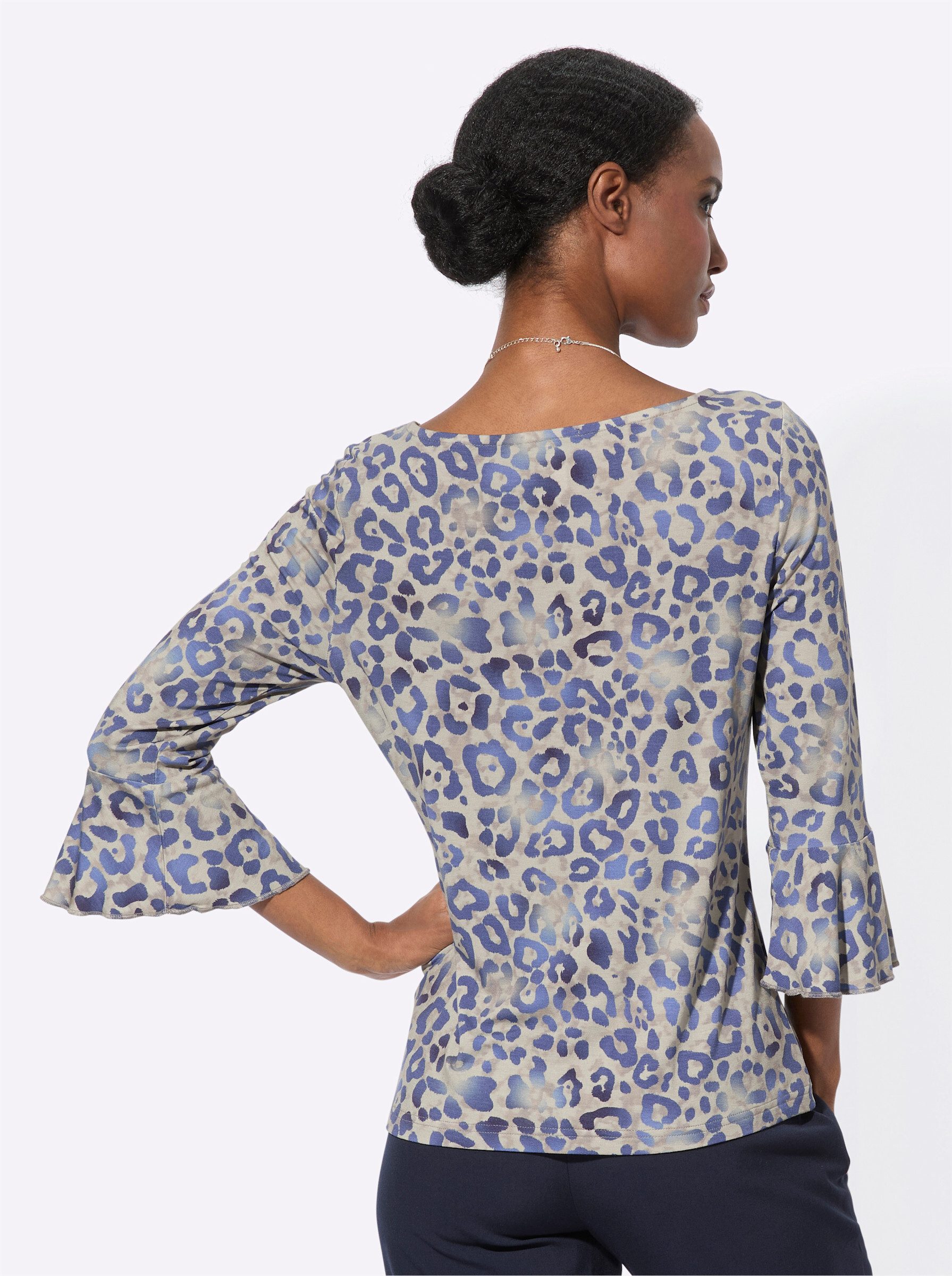 creation L T-Shirt Druck-Shirt 3/4-Arm