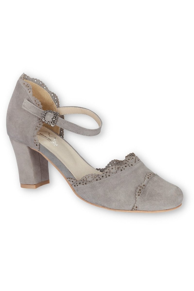 Hirschkogel Trachtenpumps - MARIANA - hellgrau Pumps