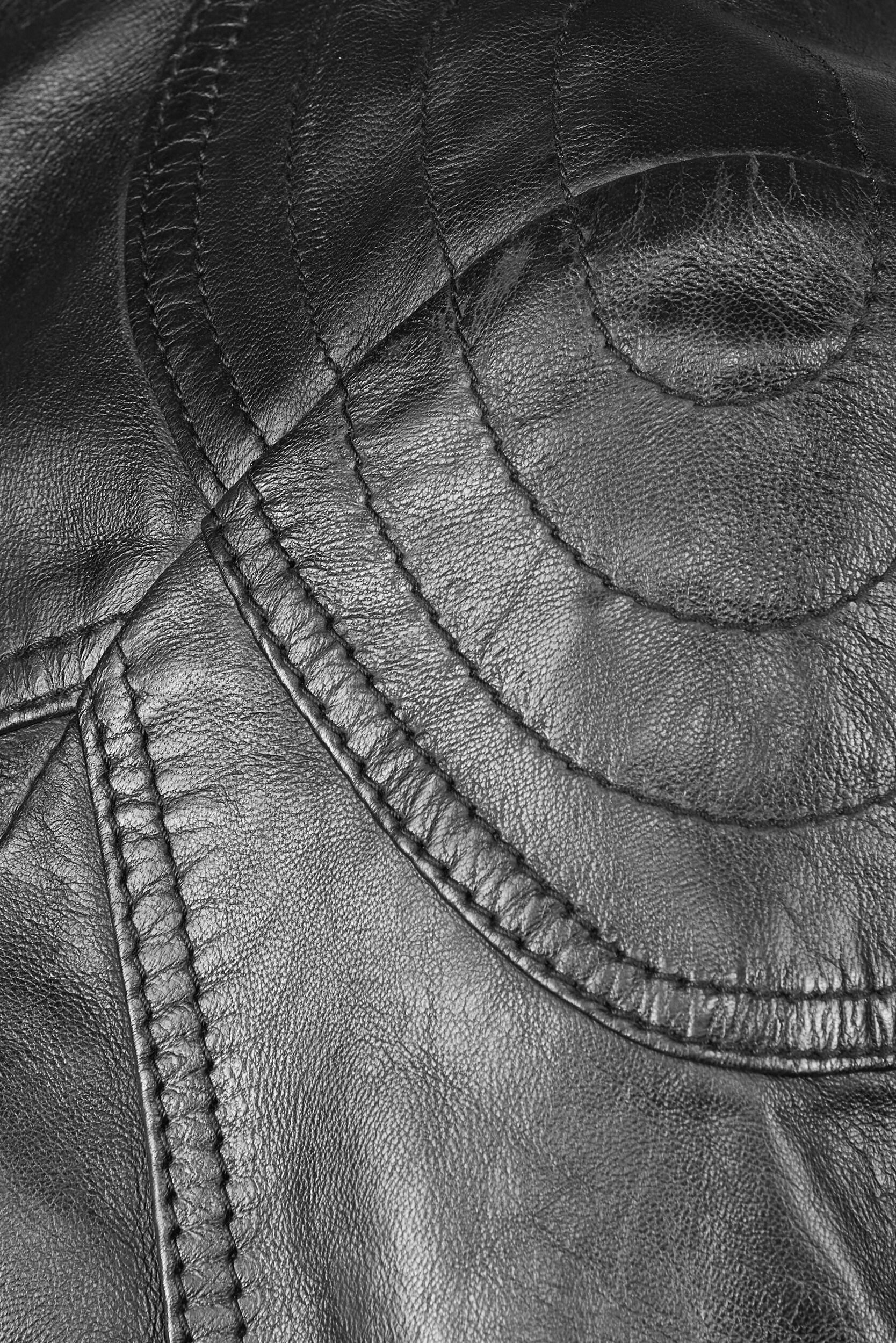 Apple of Eden Lederjacke AOE-142 (1-St) mit praktischen Reißverschlusstaschen