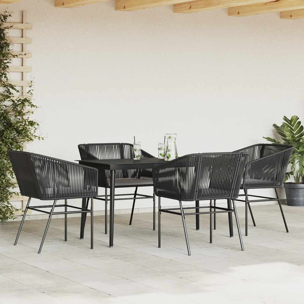 vidaXL Garten-Essgruppe 5-tlg. Garten-Essgruppe mit Kissen günstig online kaufen