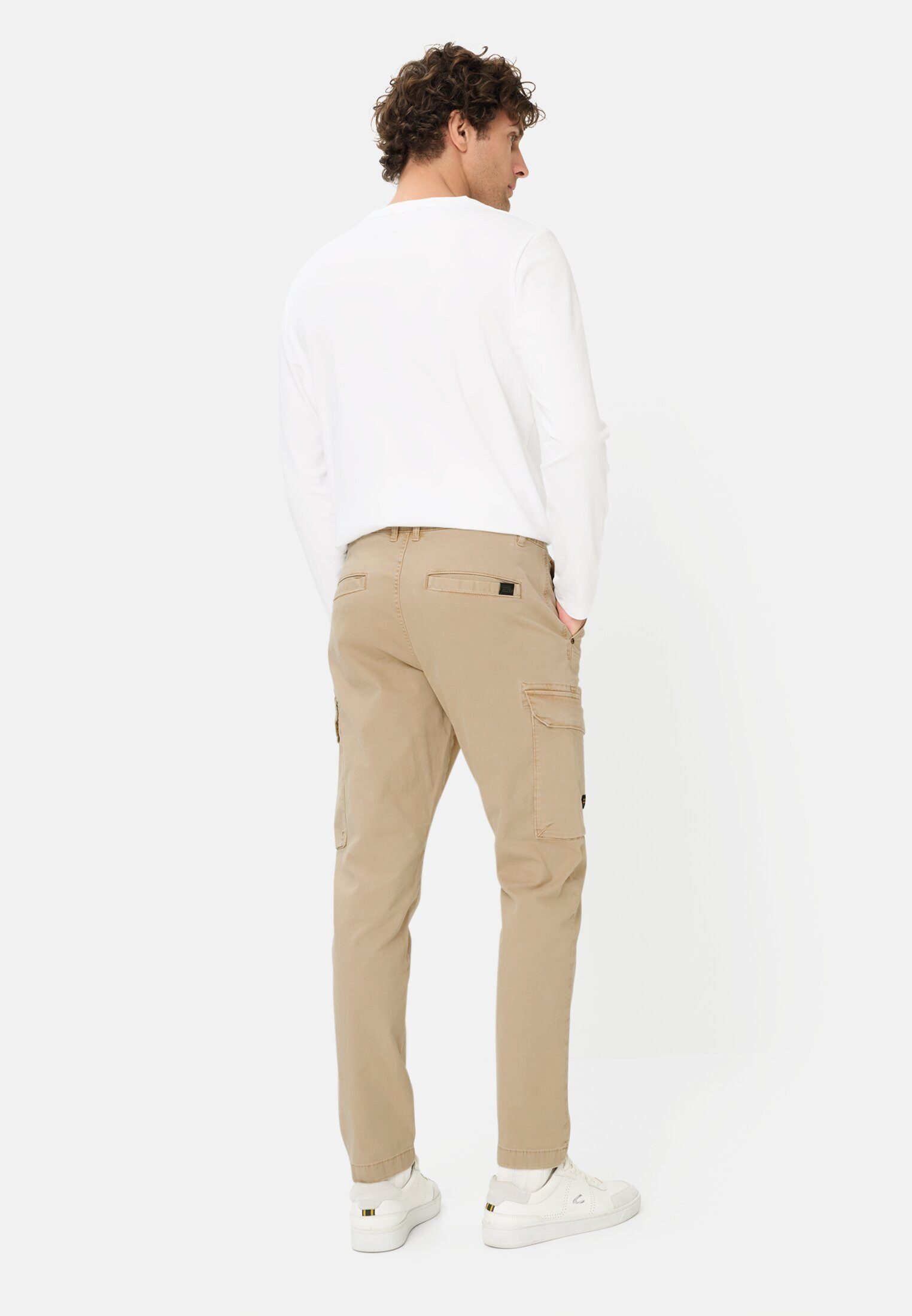 camel active Cargohose Cargohose aus komfortablem Baumwoll-Mix günstig online kaufen