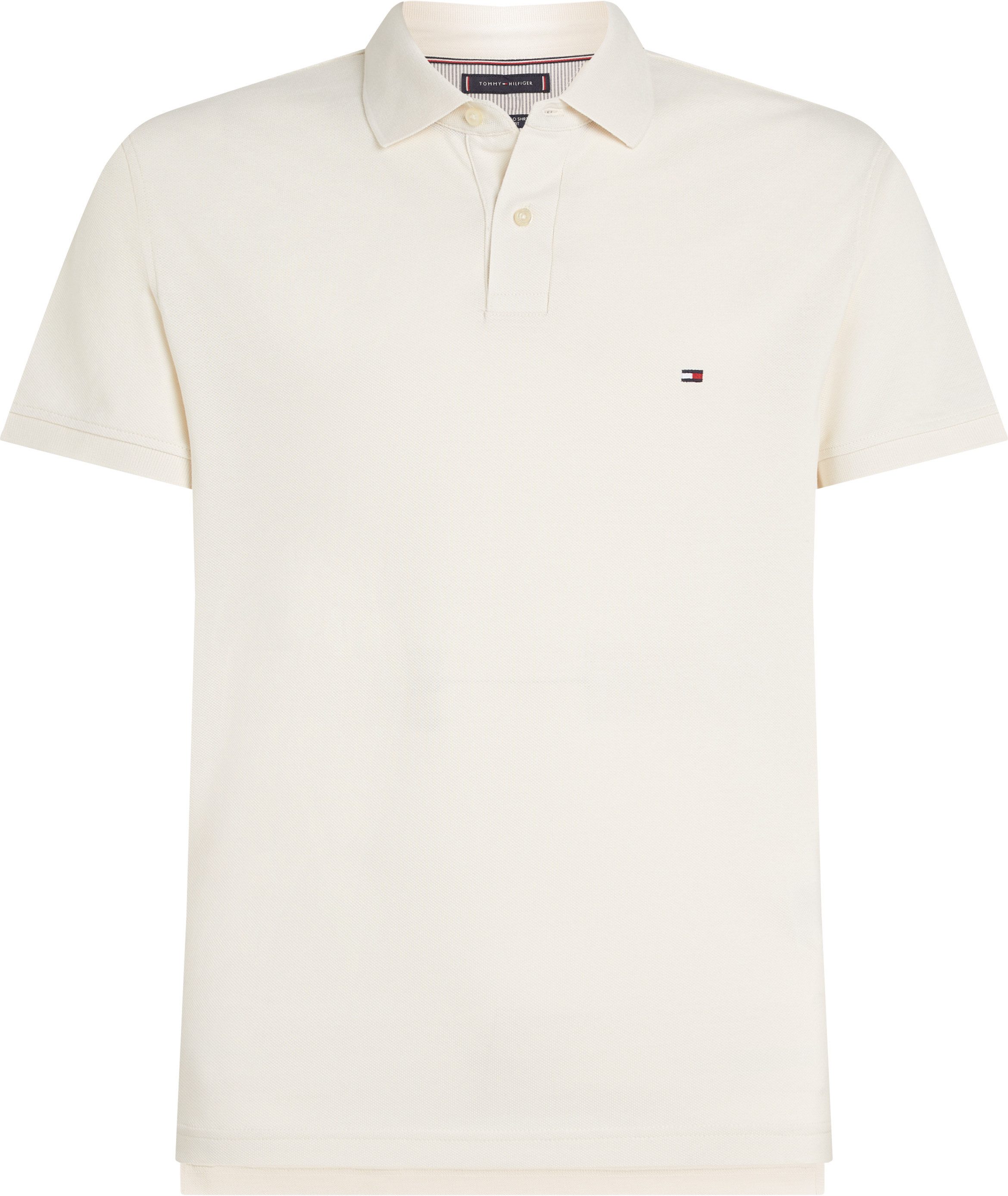 Poloshirt 1985 SLIM POLO mit Piqué-Struktur und Stickerei