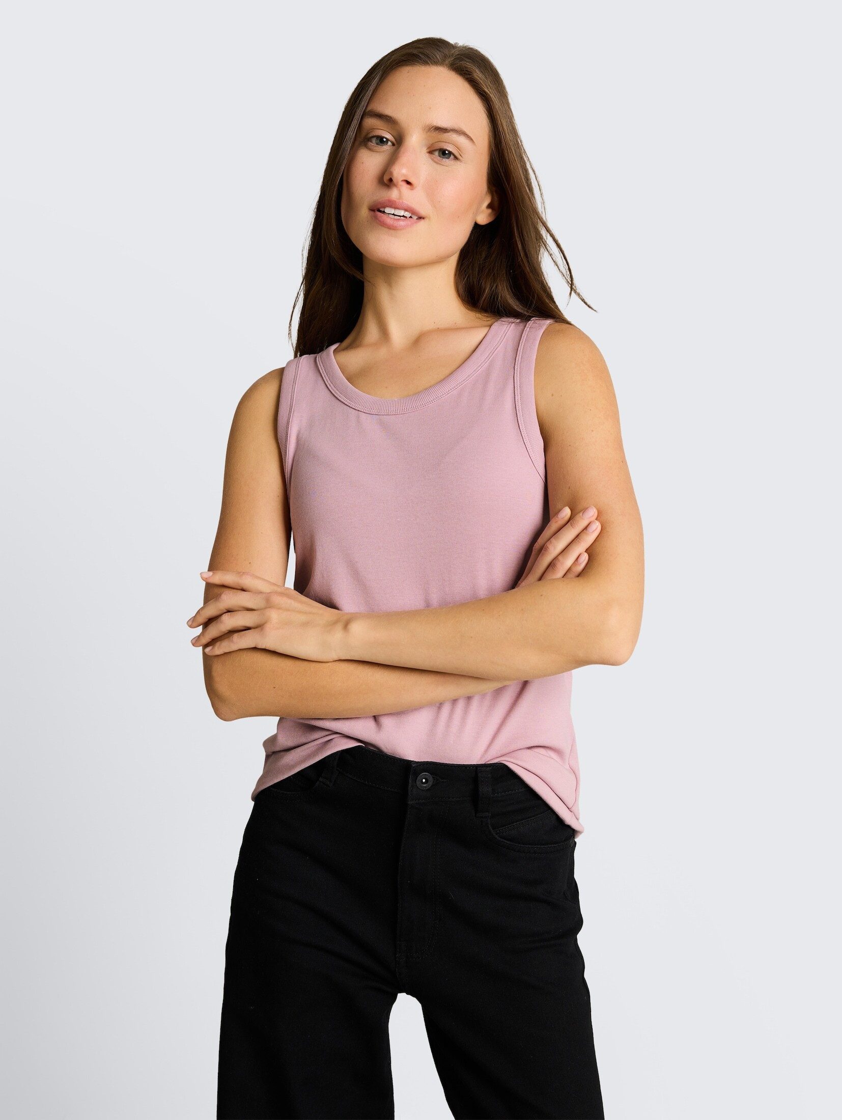 TOM TAILOR Trägertop T-Shirt Basic Top mit Stretch