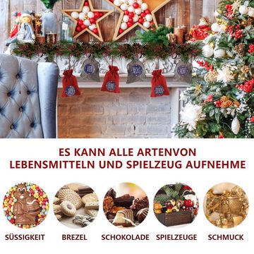 Clanmacy Dekohänger Christbaumschmuck -DIY Weihnachtskalender zum Weihnachtskalender DIY