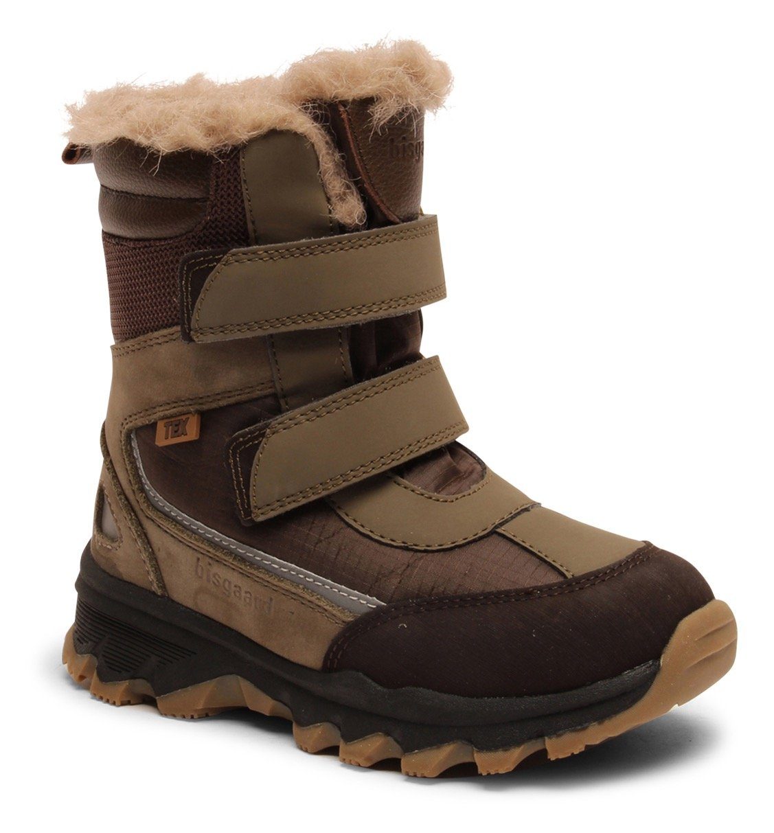 Marken im Fokus Bisgaard bisgaard eddie tex khaki-schwarz Winterstiefel TEX-Membrane mit