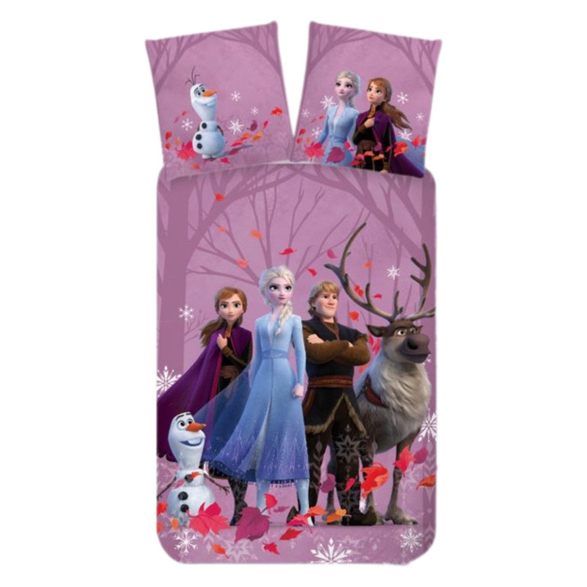 Disney Frozen Babybettwäsche Bettwäsche Set Baumwolle Bettbezug Kissenbezug 100 x 135 cm 40 x 60 cm, Baumwolle