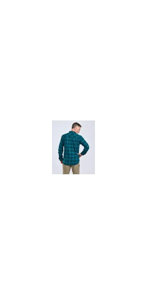 Pinewood Outdoorhemd Abisko Trekking L/S Shirt TEAL BLUE