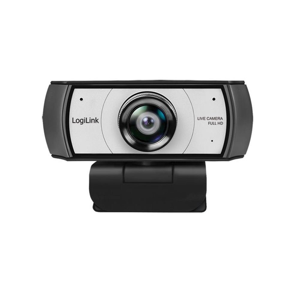 Konferenz (120° HD-USB-Webcam LogiLink Dual-Mikrofon, Full manueller HD-Webcam Fokus)