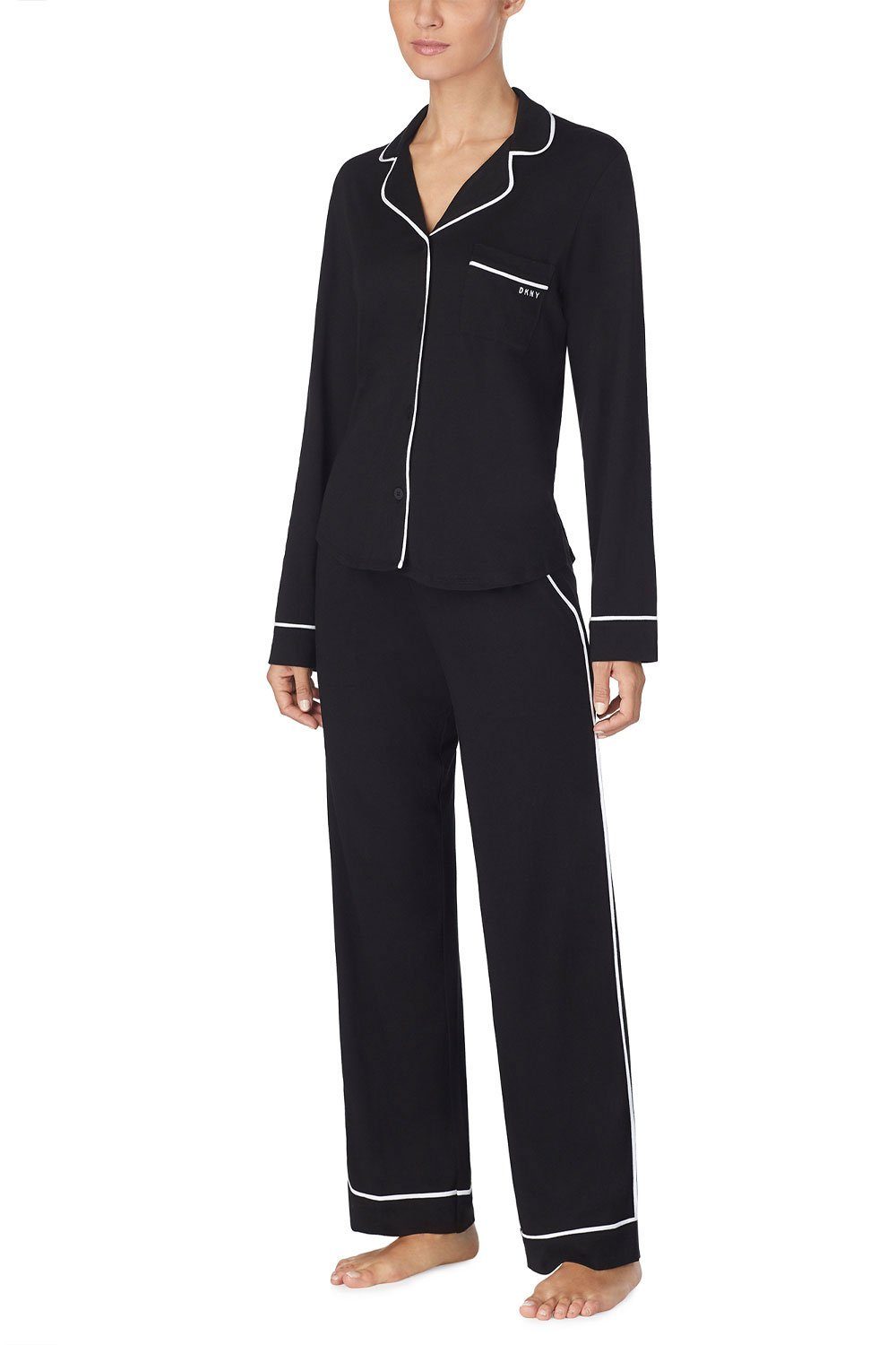 DKNY Pyjama Top & YI2719259 Set black Pant