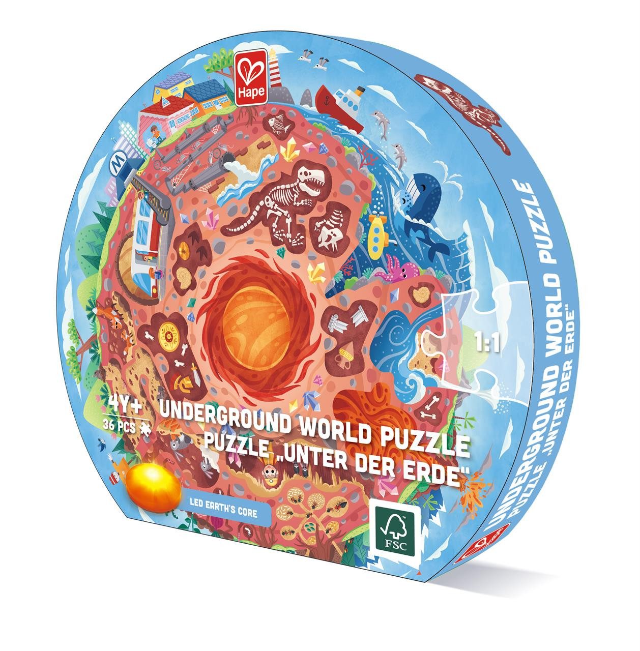 Hape Puzzle, Puzzleteile