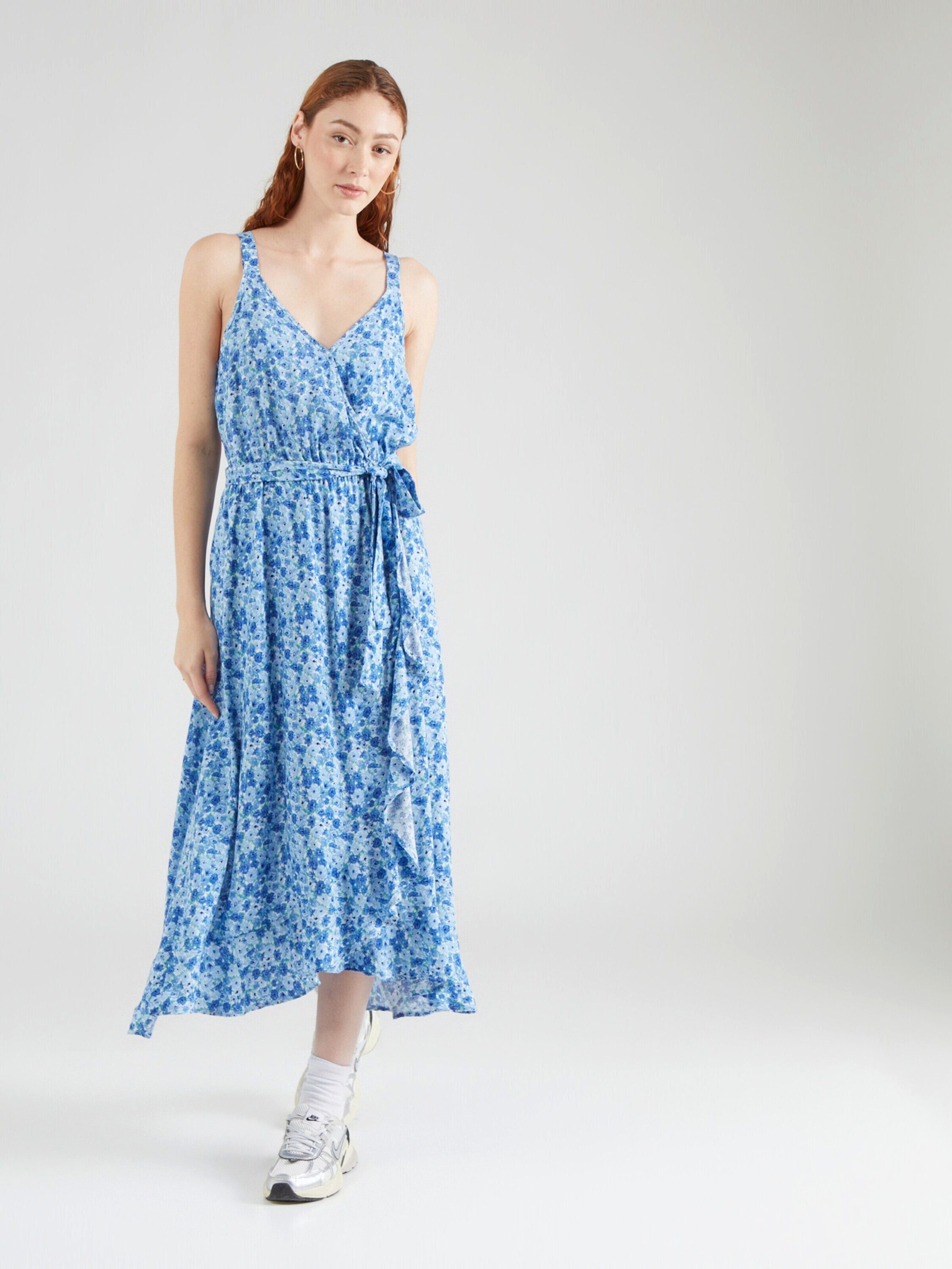 hailys maxikleid blau