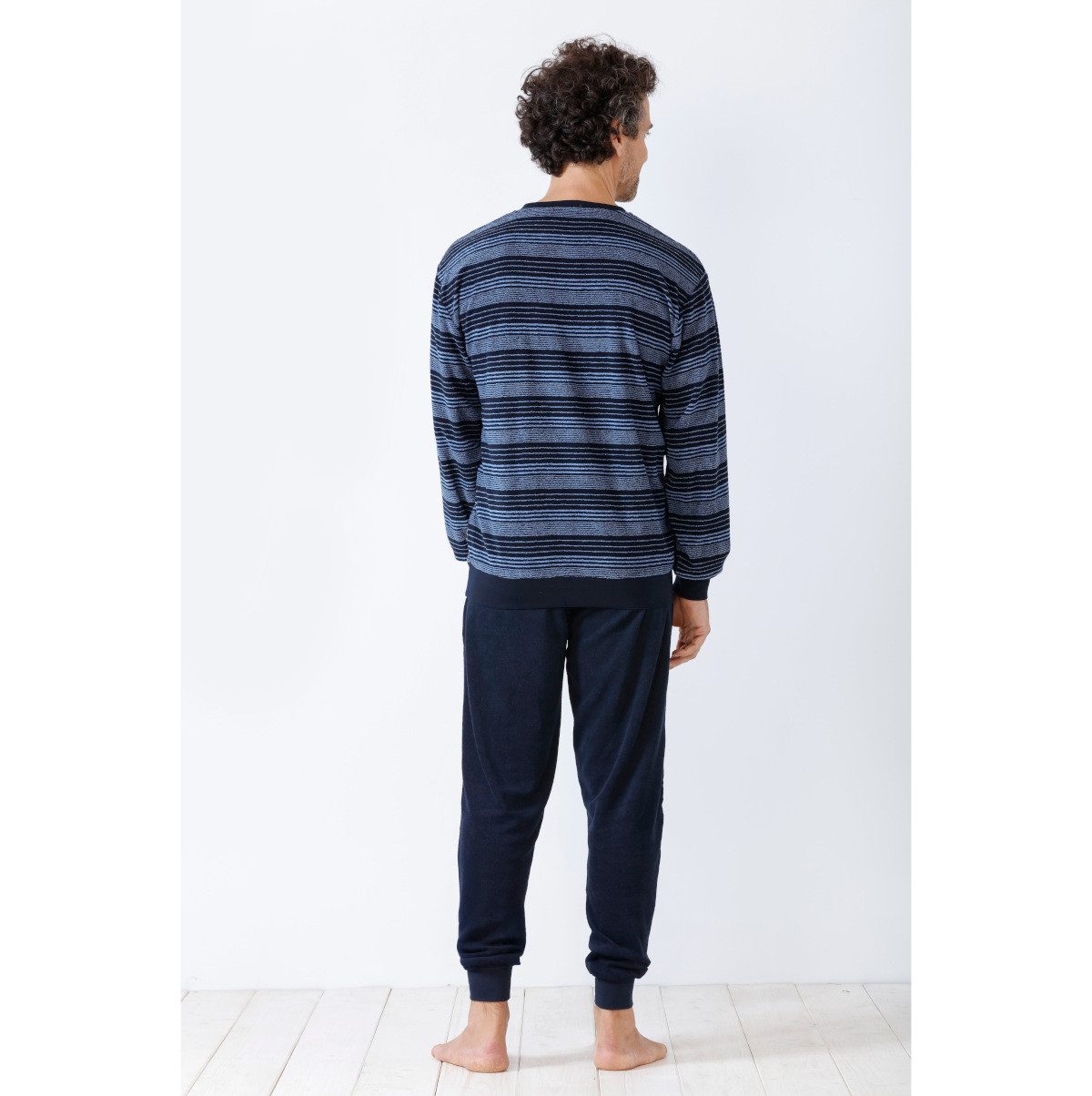 Hajo Pyjama Hajo, Schlafanzug Klima Frottee 53865 günstig online kaufen