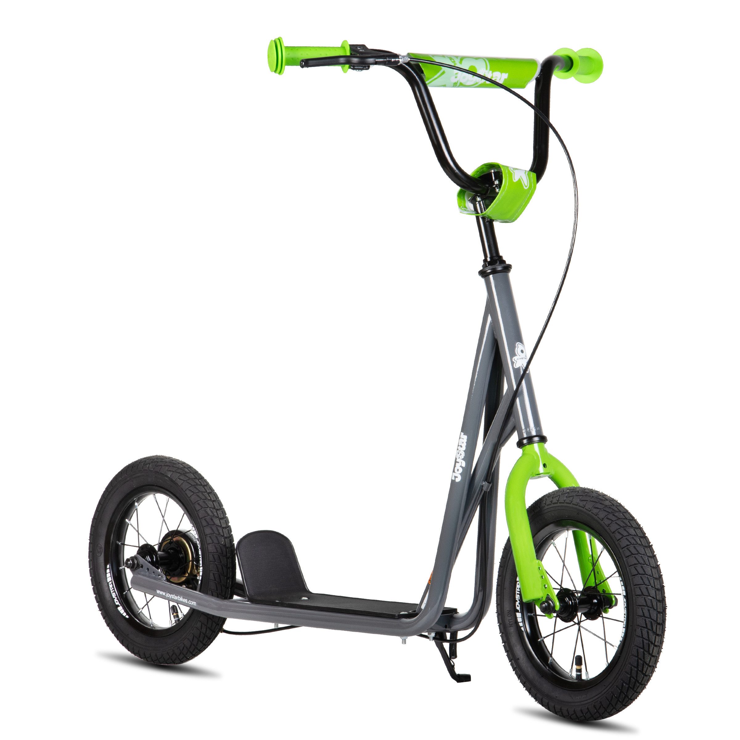 JOYSTAR Skateboard Stabiler schwarzer Kinderscooter 12 Zoll für Outdoor-Abenteuer