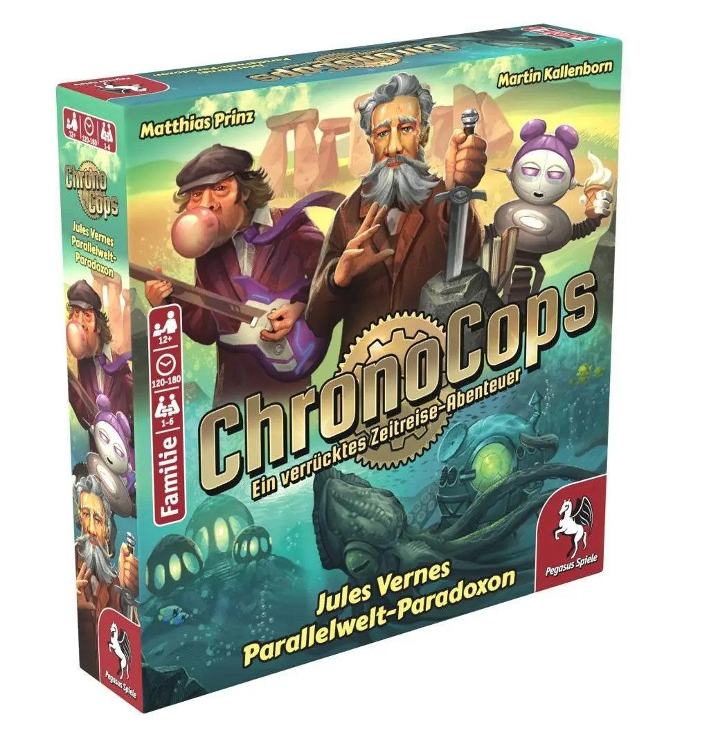 Spiel ChronoCops - Jule Vernes Parallelwelt - Paradoxon